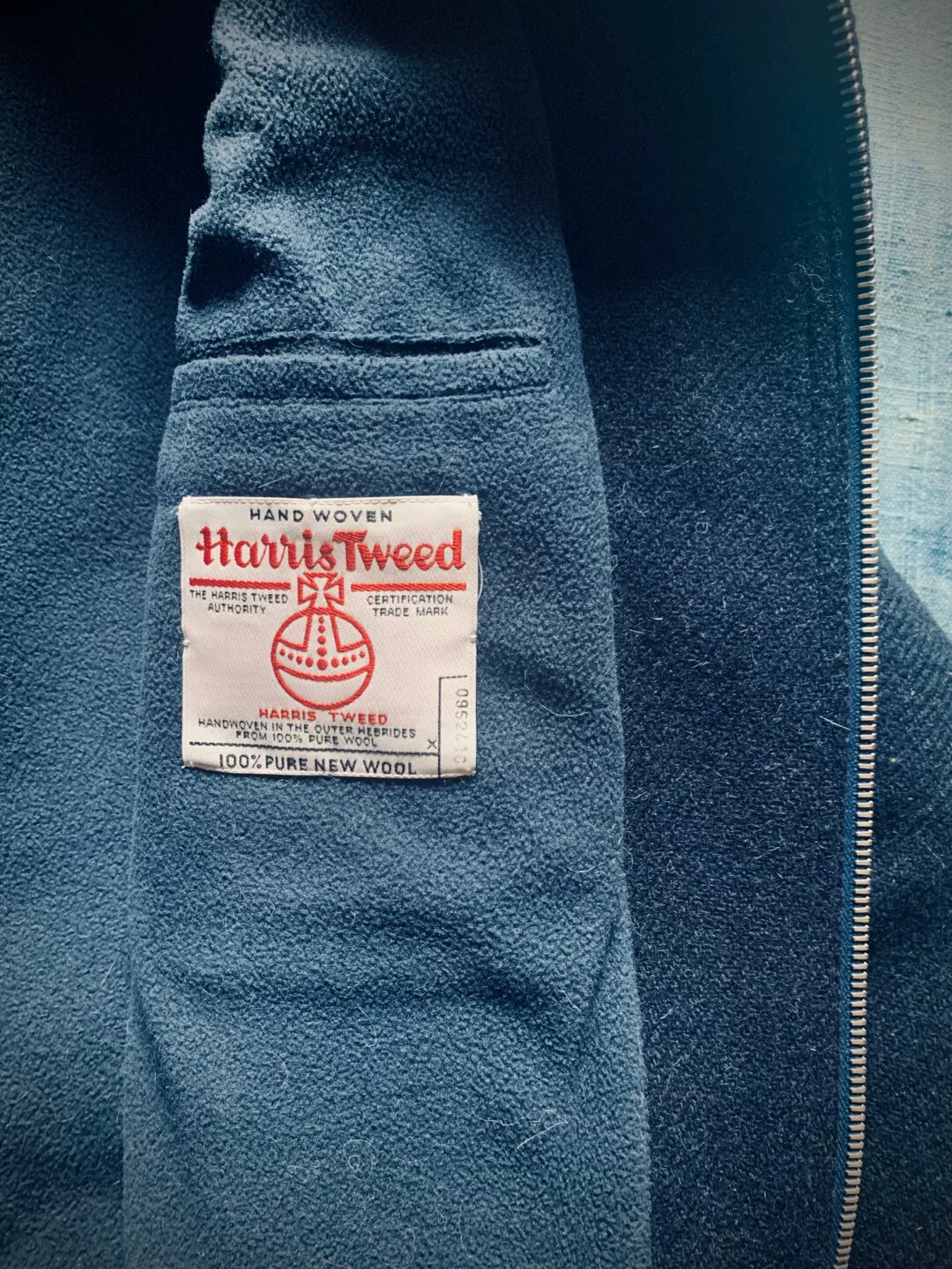Visvim 2007 Mechanics Harris Tweed Jacket — back