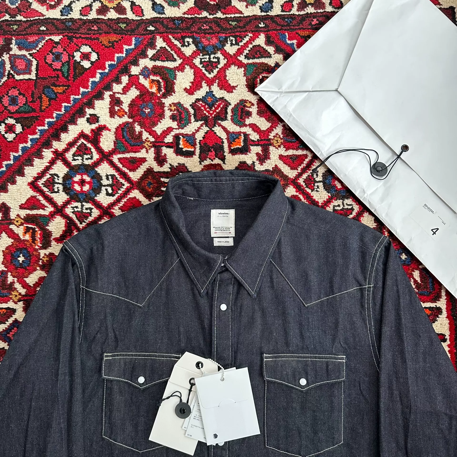 Visvim 23SS Mud Overdye Shirt 4 — back