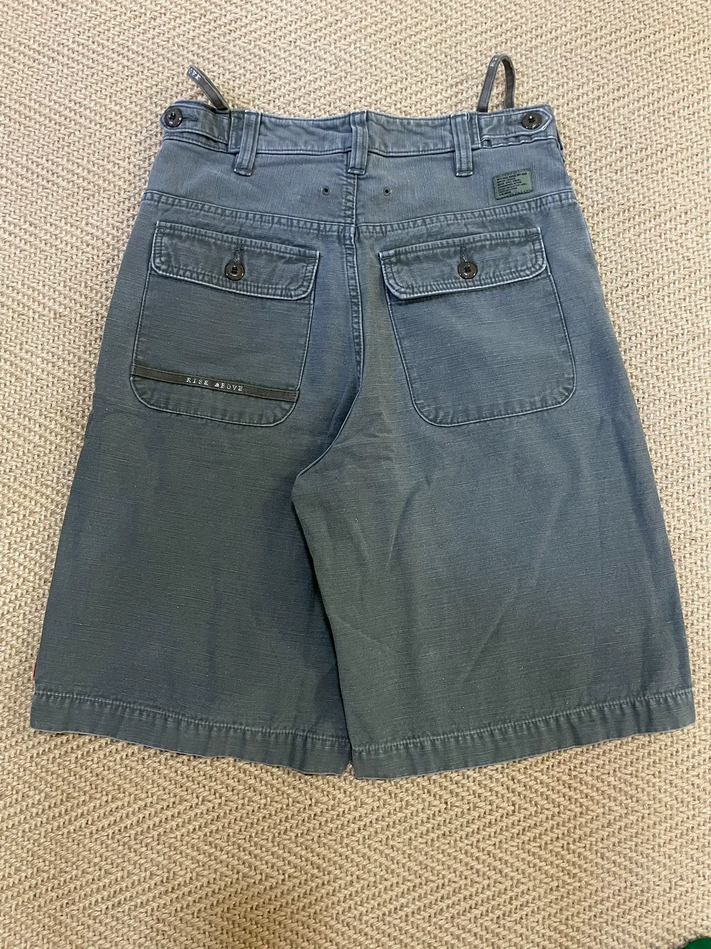 WTAPS 2009 1ST BUDS Washed Shorts — front