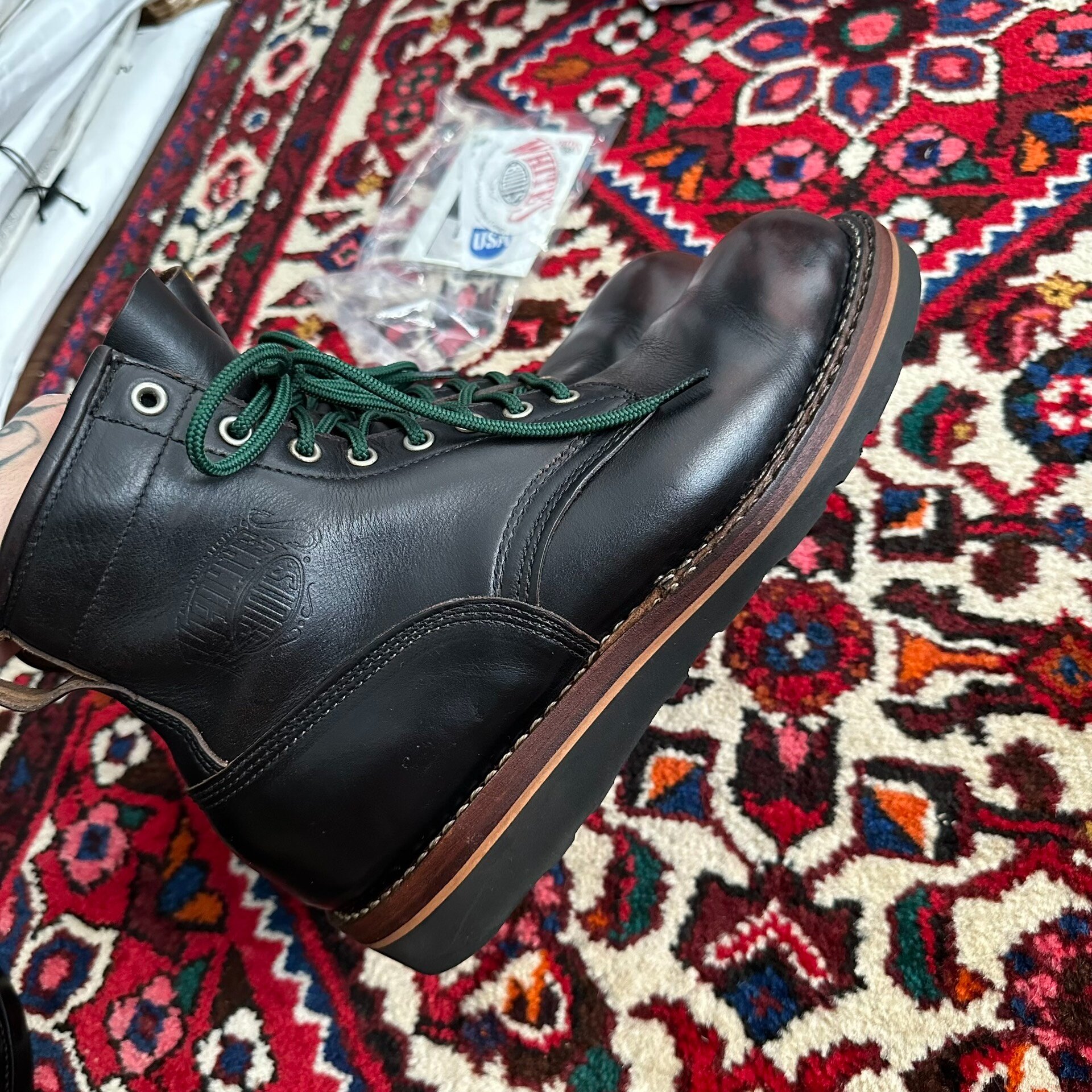 Whites Leather Boots — back