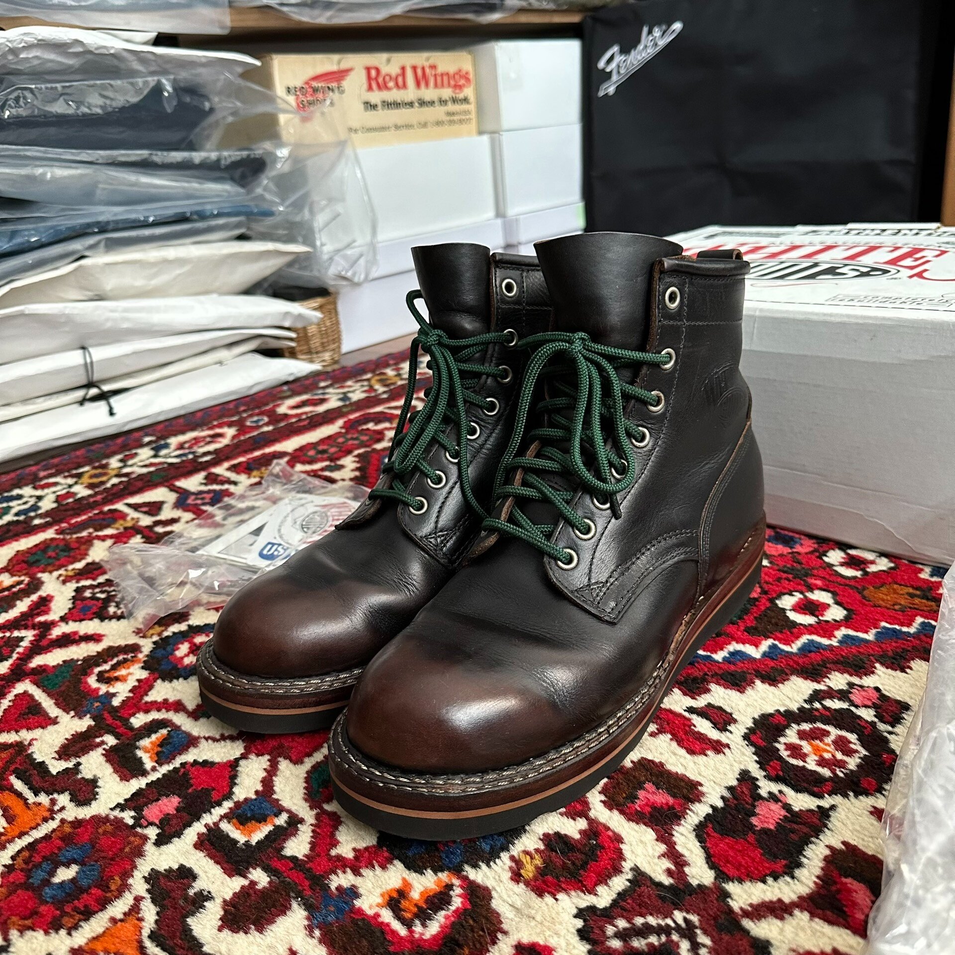 Whites Leather Boots — front