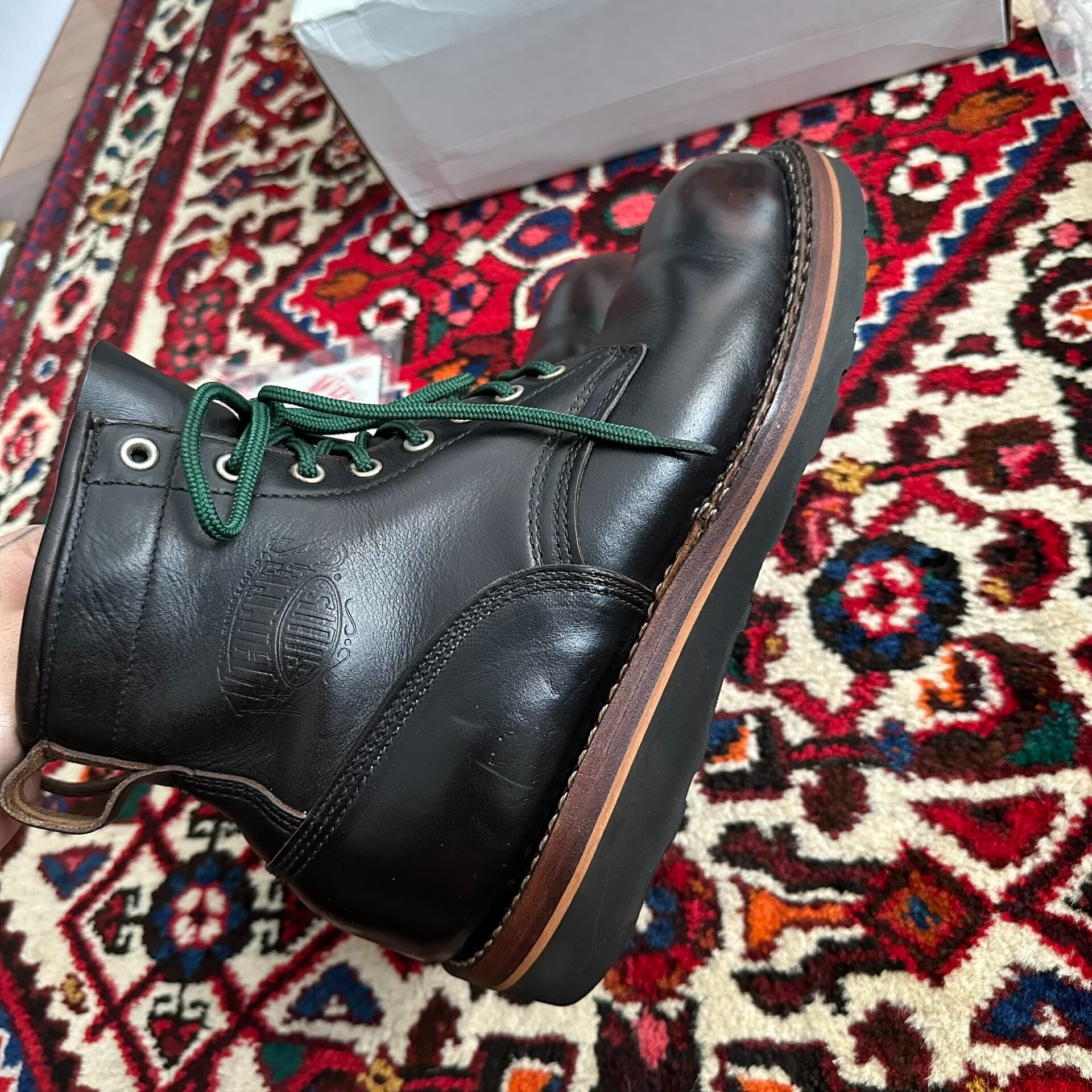 Whites Leather Boots — detail