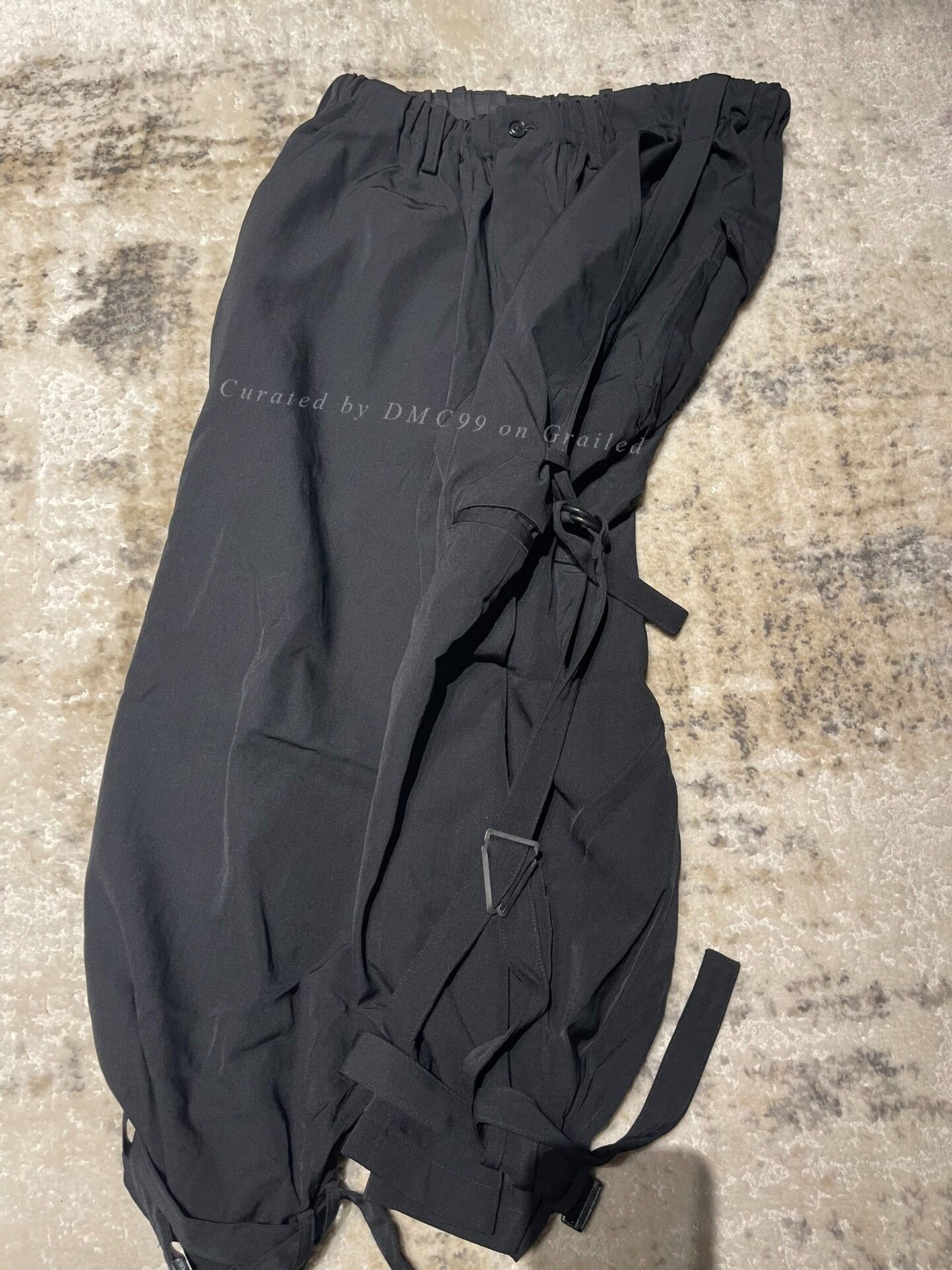 Yohji 16AW Paratrooper Pants — detail