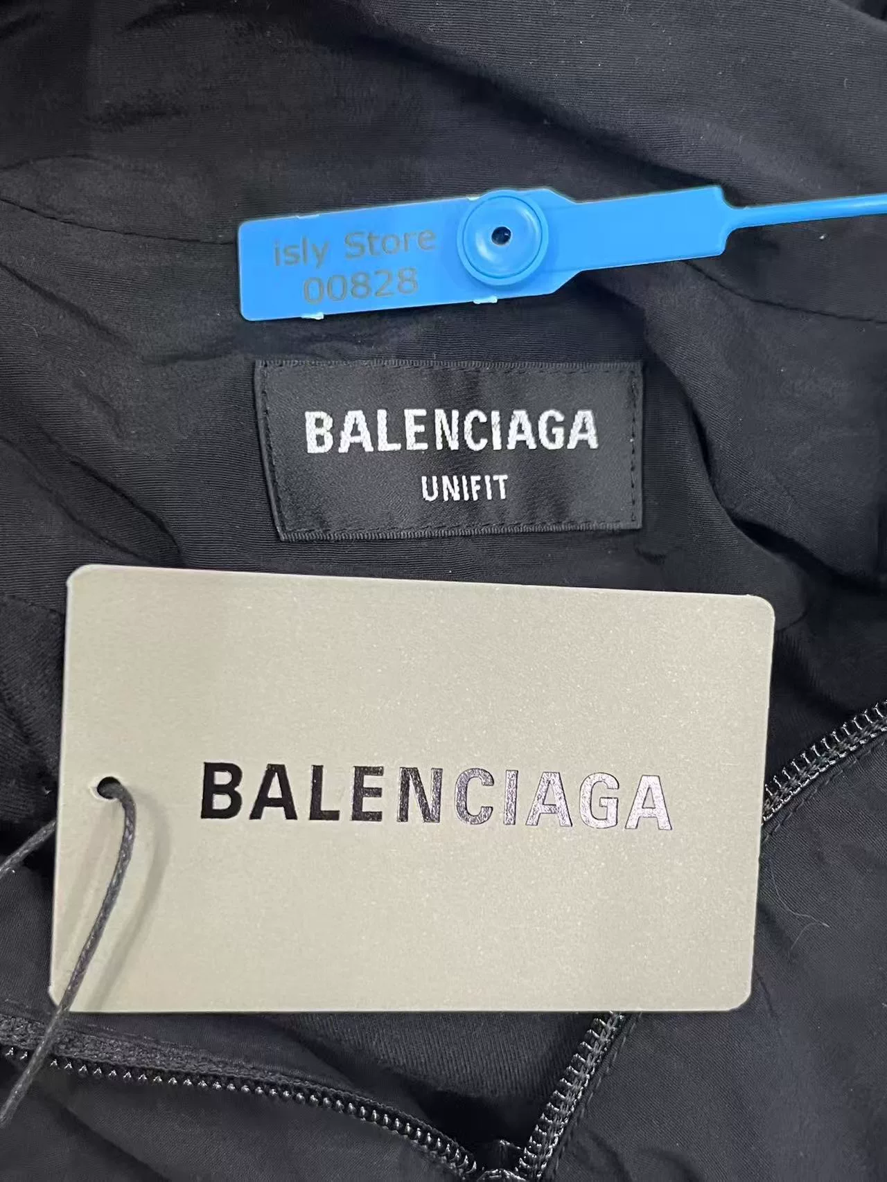 Balenciaga Sporty Color-Blocked Jacket — back