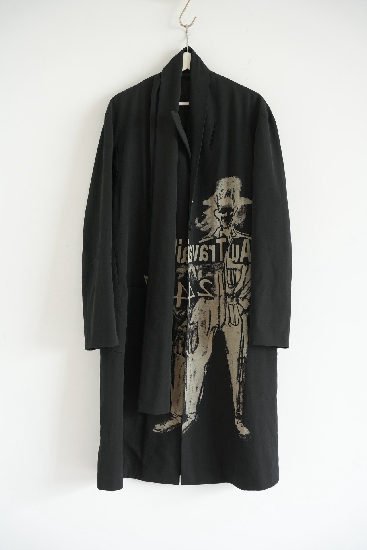 Yohji Yamamoto 17AW Worker Scarf Coat