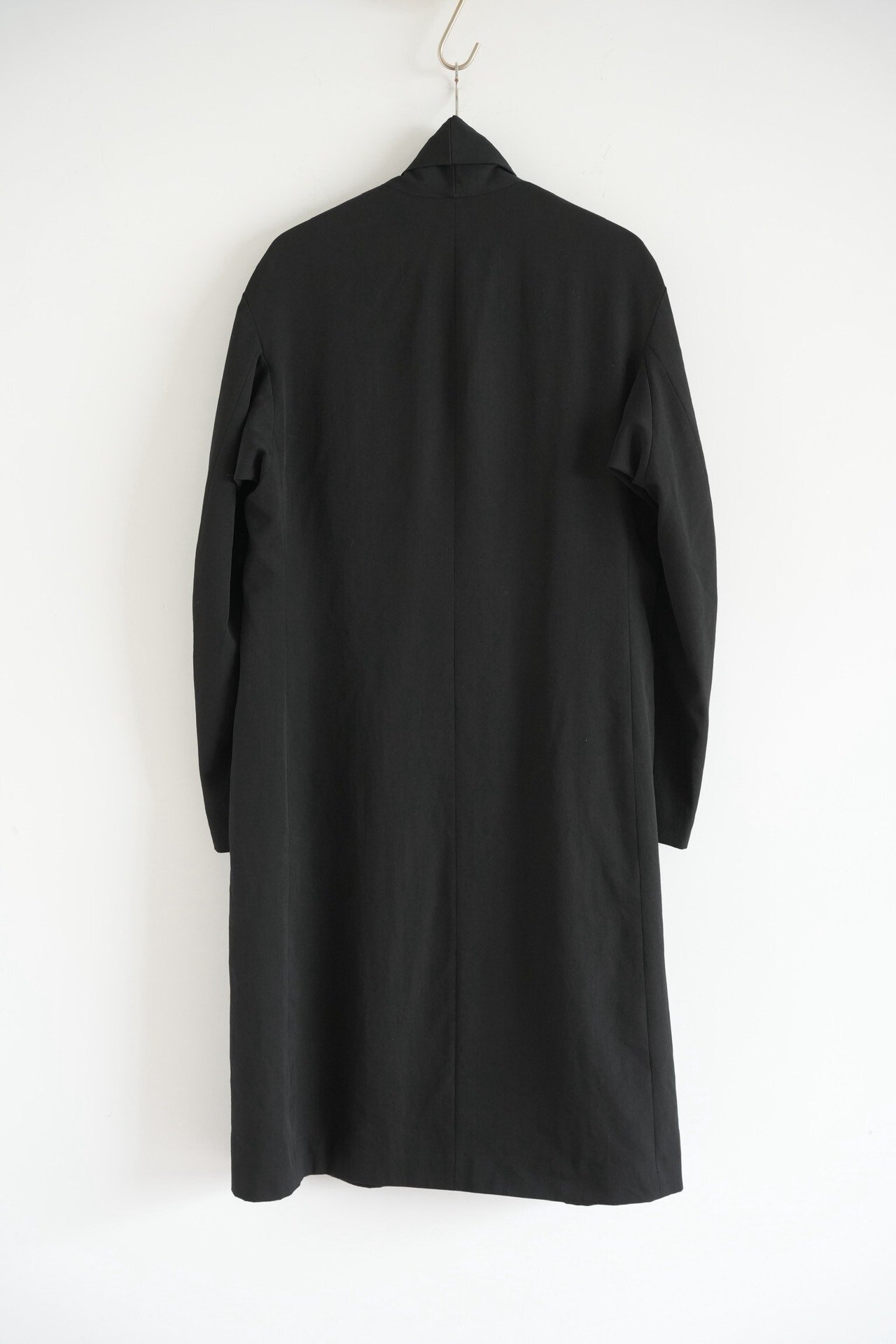 Yohji Yamamoto 17AW Worker Scarf Coat — front