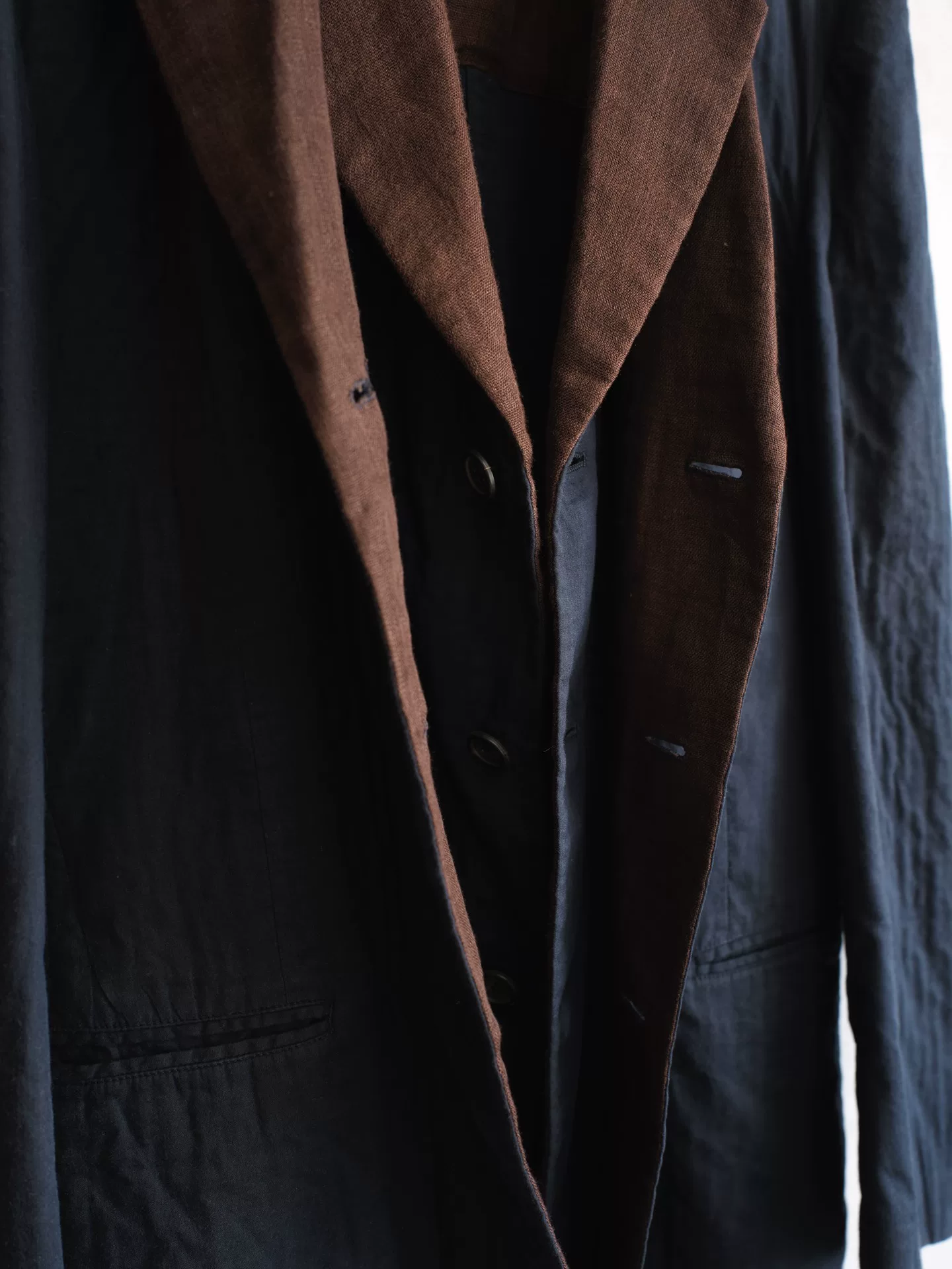 Yohji Yamamoto 01SS Double-Layer Jacket — back