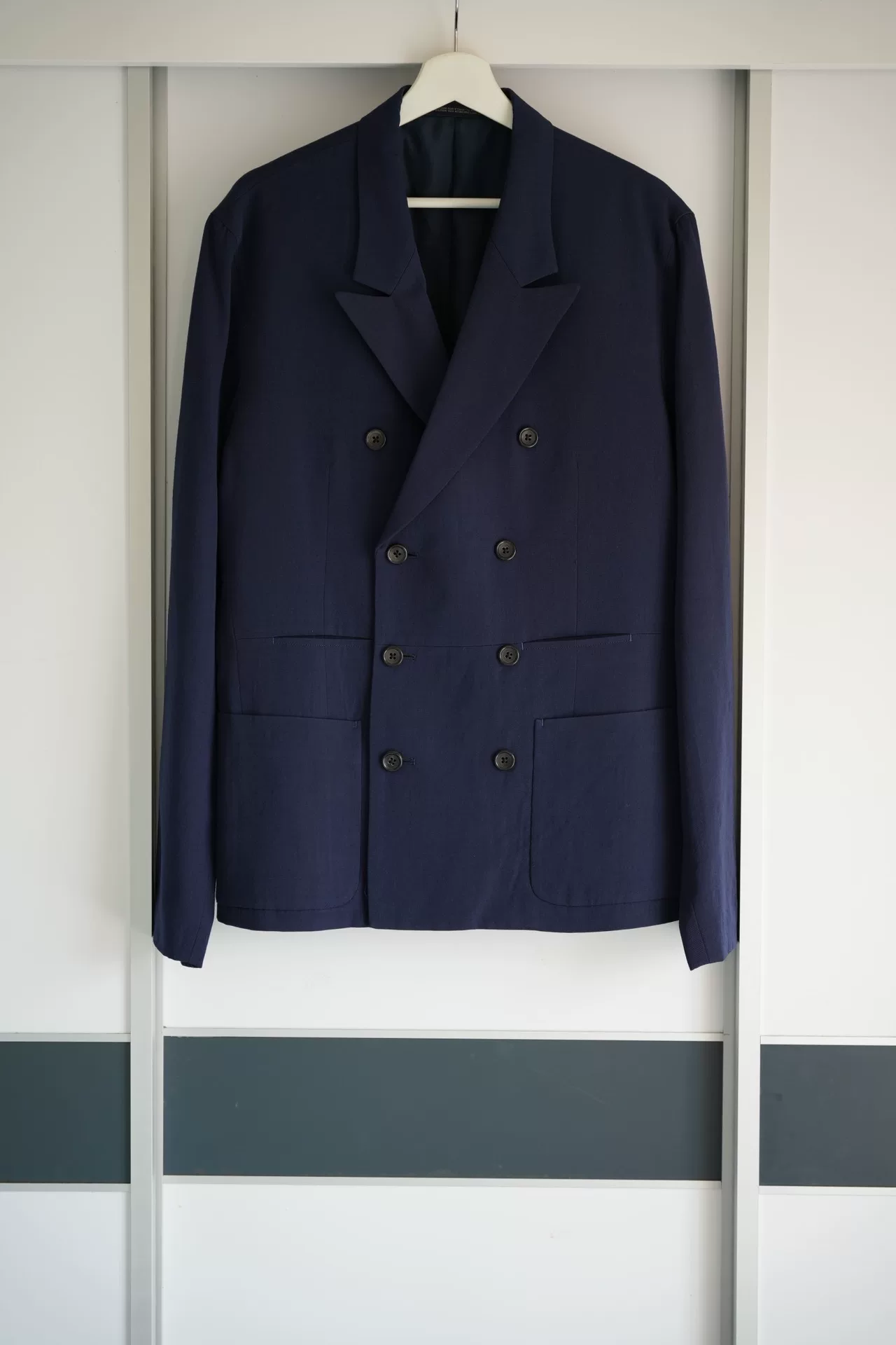 Yohji Yamamoto 93SS Double-Breasted Blazer — front