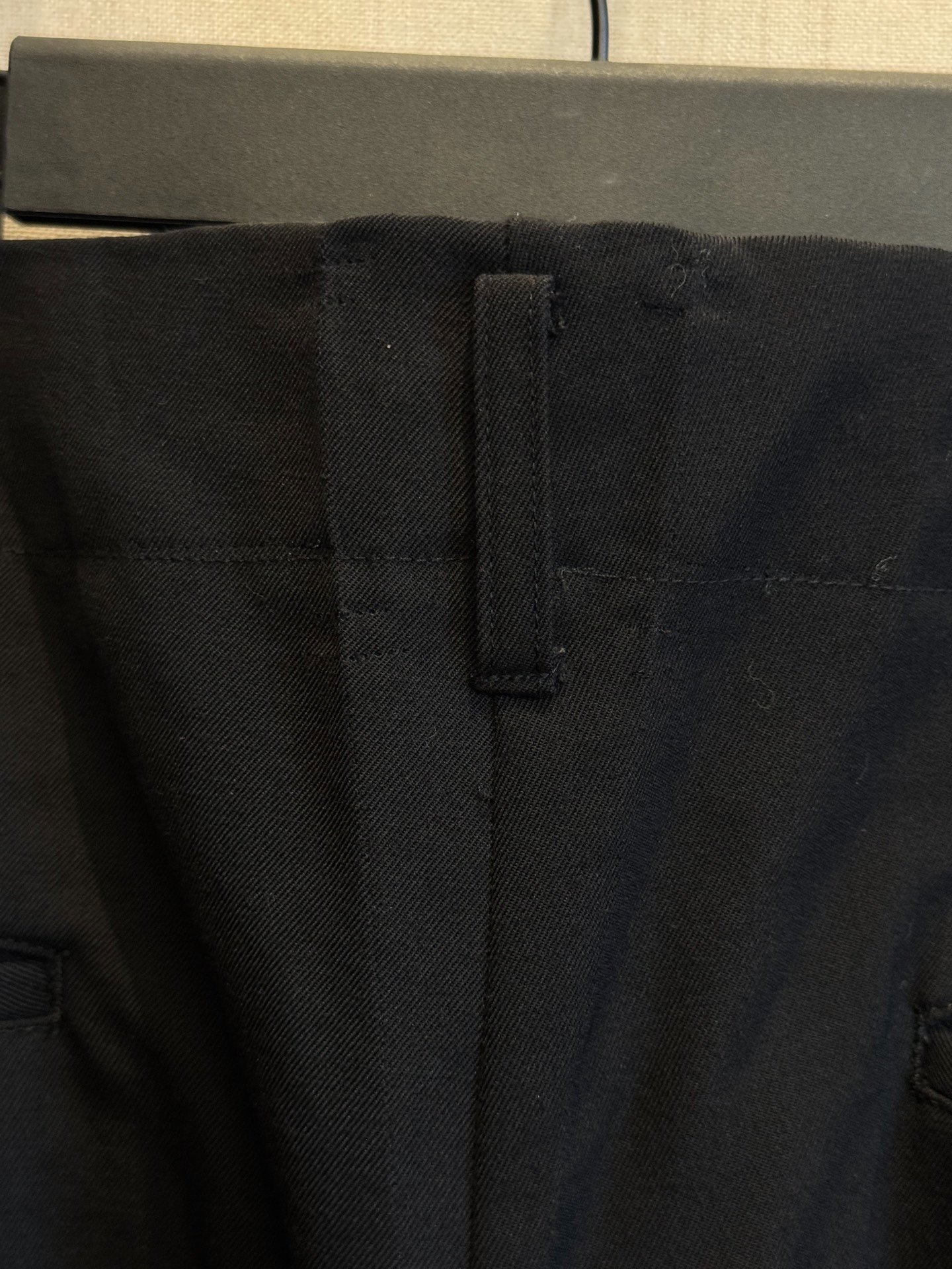 Yohji Yamamoto 96AW Discharge Moon Trousers — label