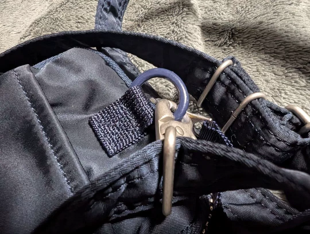 PORTER sacai Collaboration Small Shoulder Bag — back