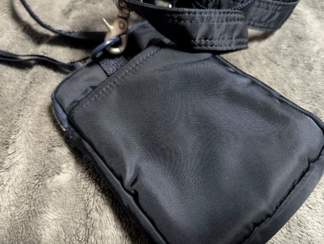 PORTER sacai Collaboration Small Shoulder Bag — label