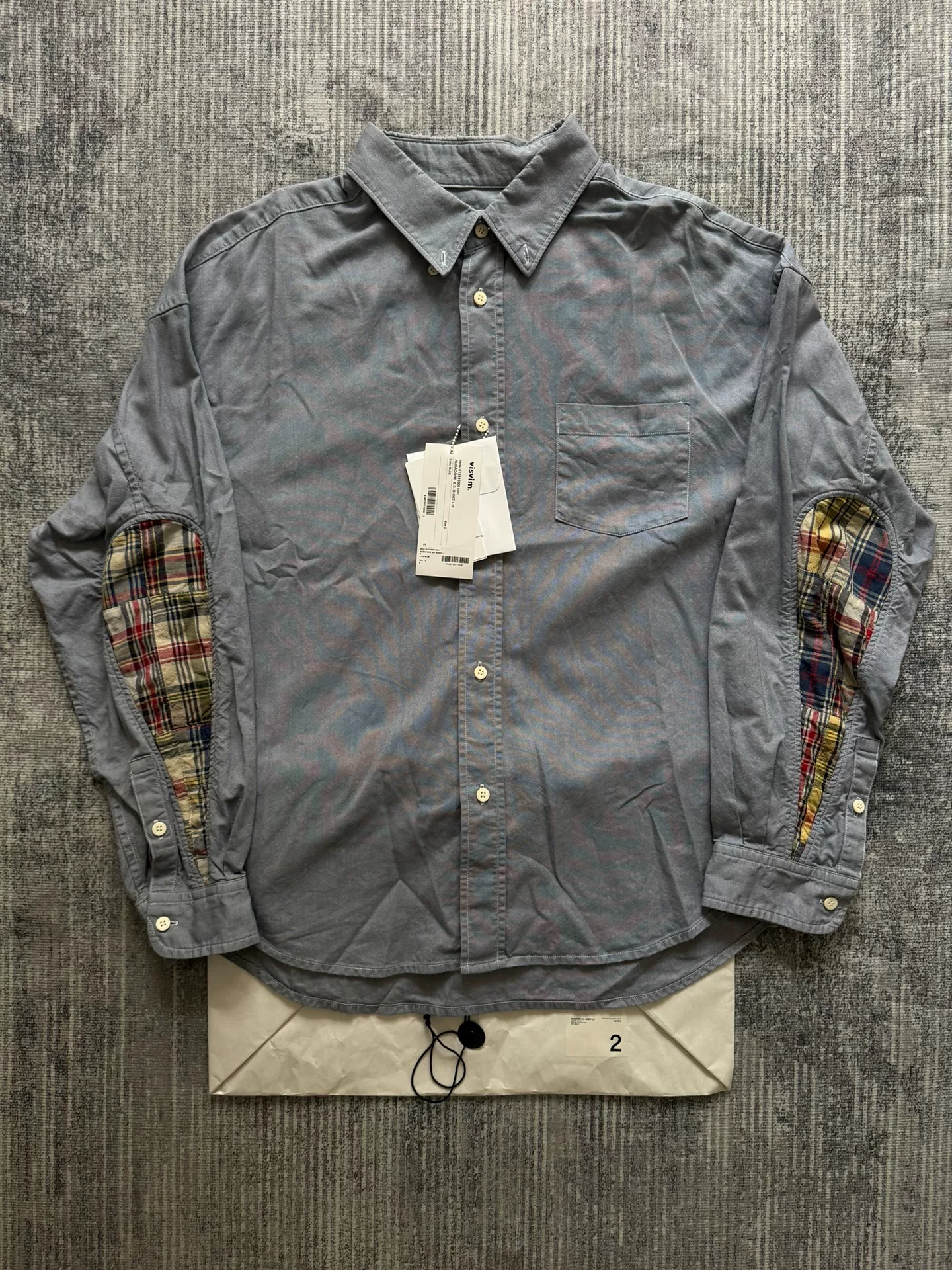 VISVIM ALBACORE B.D. SHIRT L/S