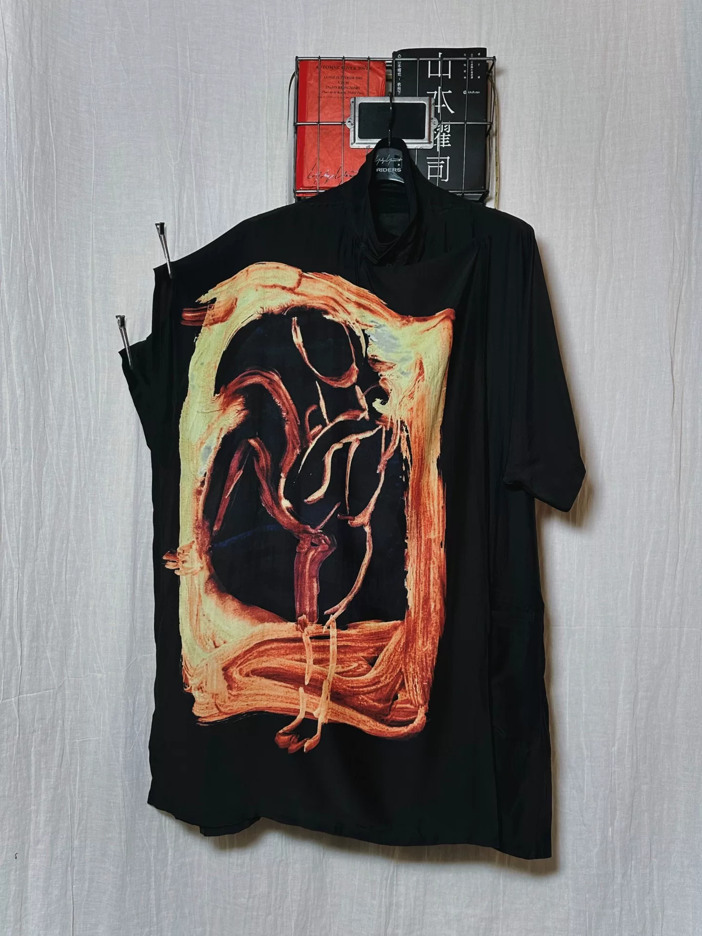 Yohji Yamamoto x Yuuka Asakura Silk Shirt — label