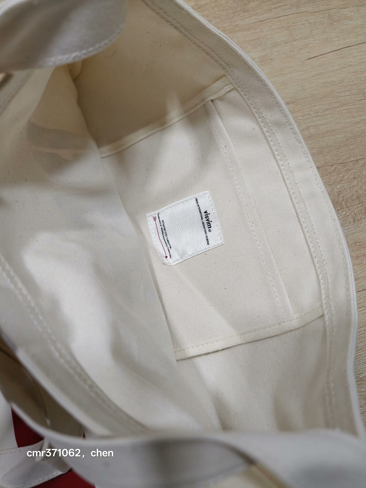 visvim 19SS Record Flag Shoulder Bag — label