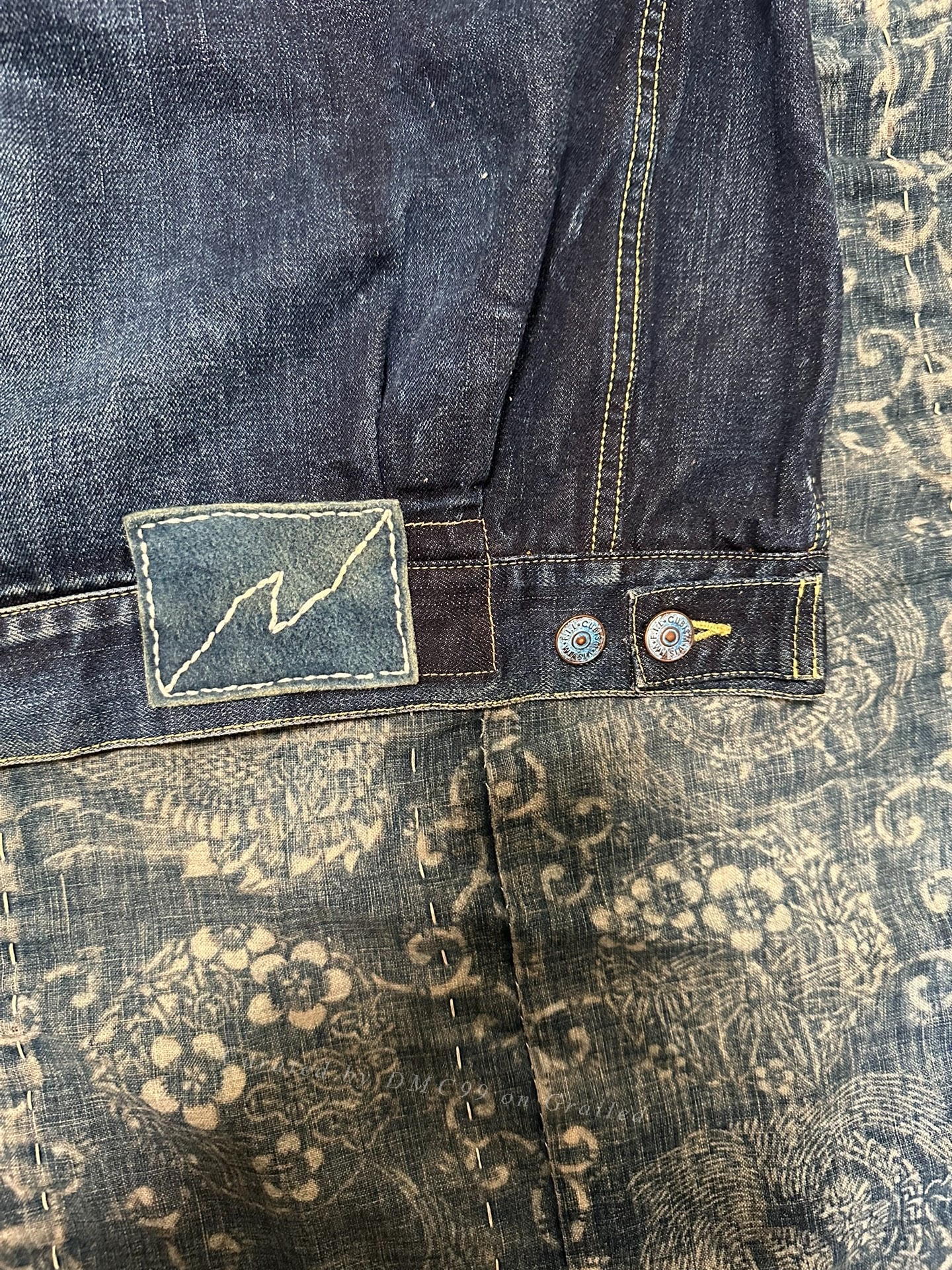 visvim 17AW Dry3 101 Jacket — detail