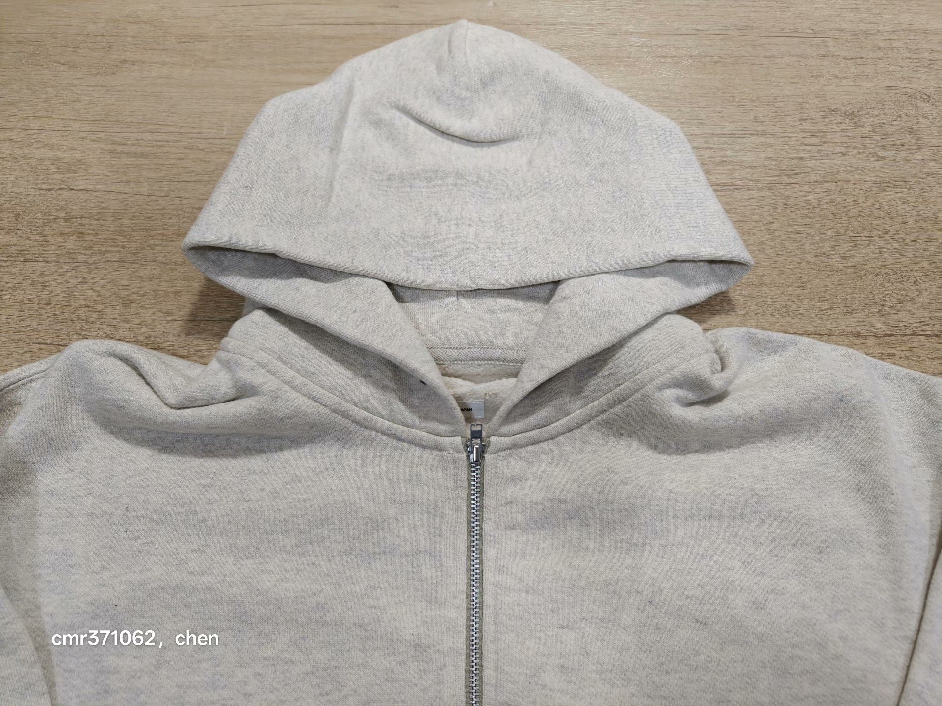 visvim 26ss Court Hoodie F.Z — front