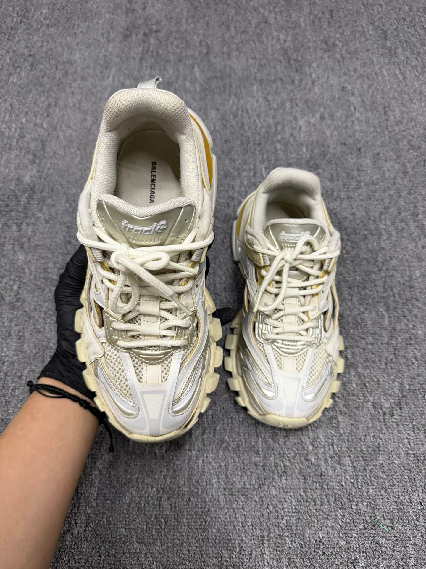 Balenciaga Triple S 2.0 Beige — back