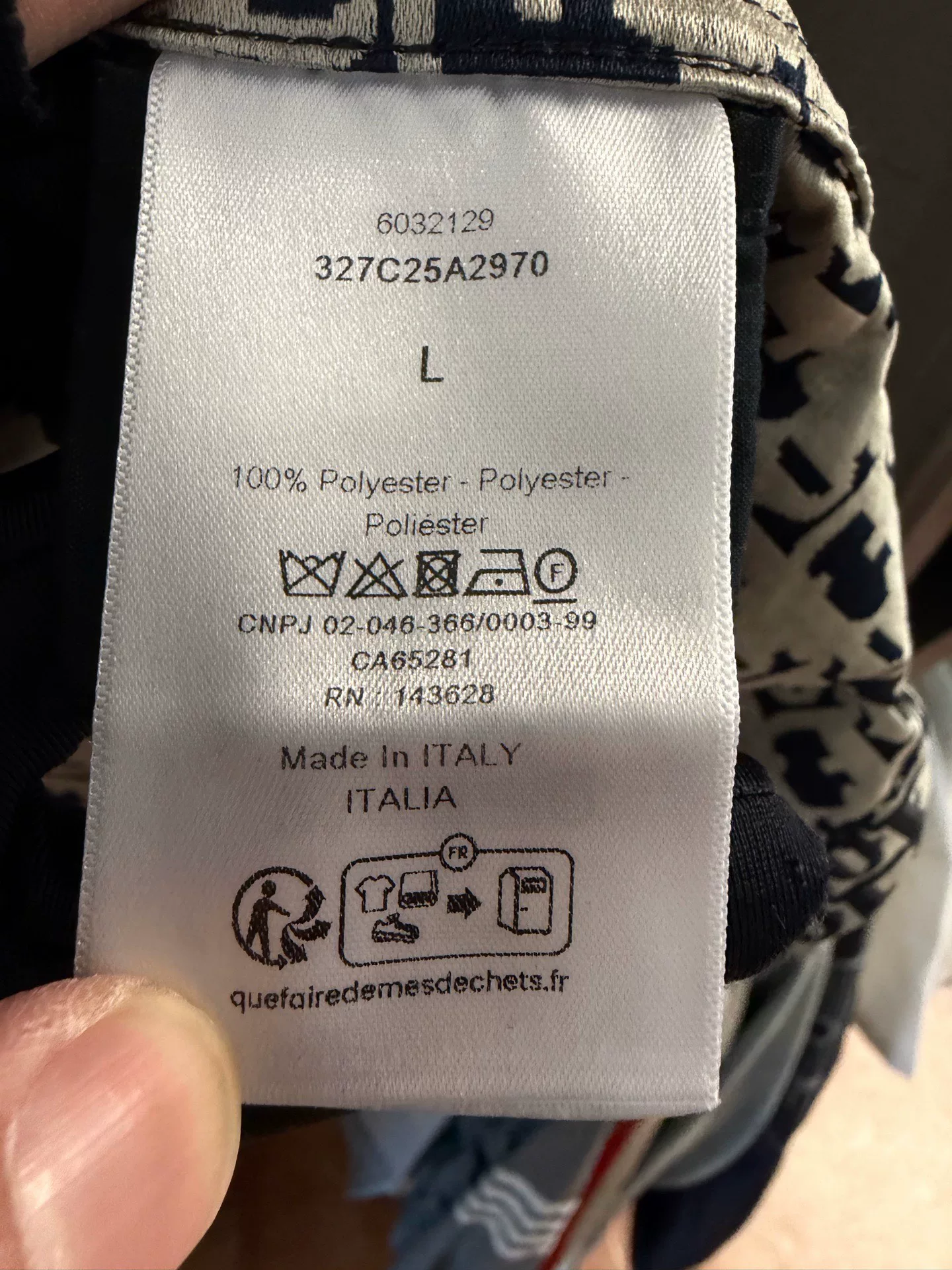 Dior Full Logo Zip-Up Hooded Jacket — back