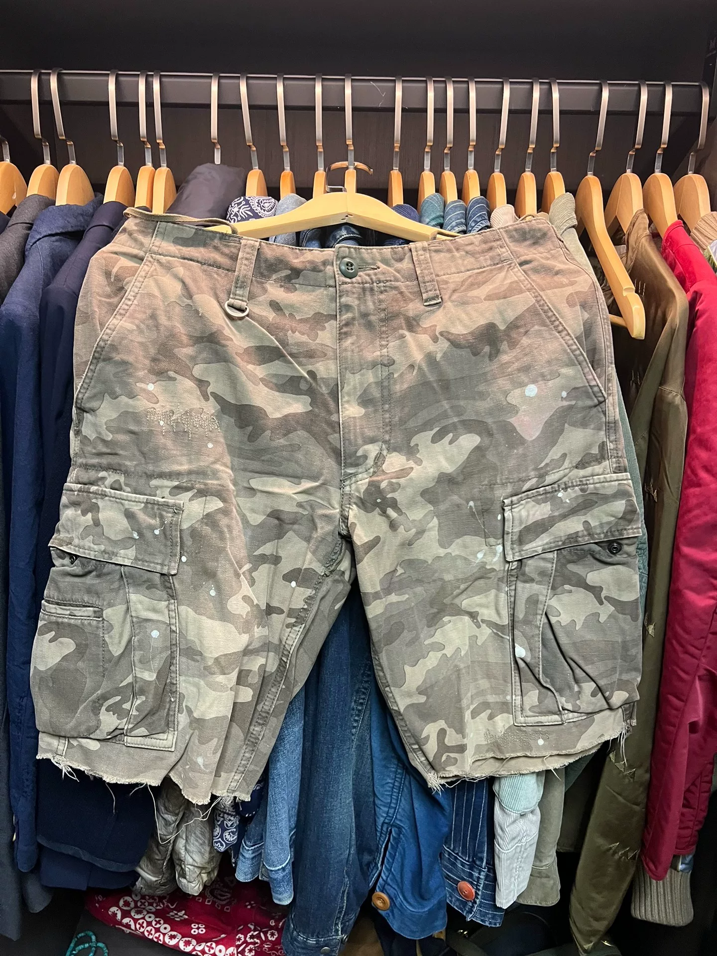 sophnet. Camouflage Cargo Shorts
