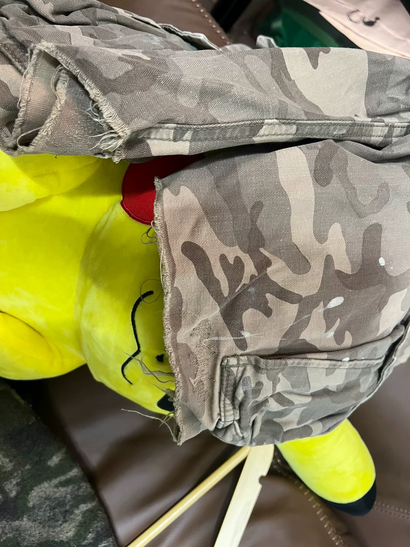 sophnet. Camouflage Cargo Shorts — back