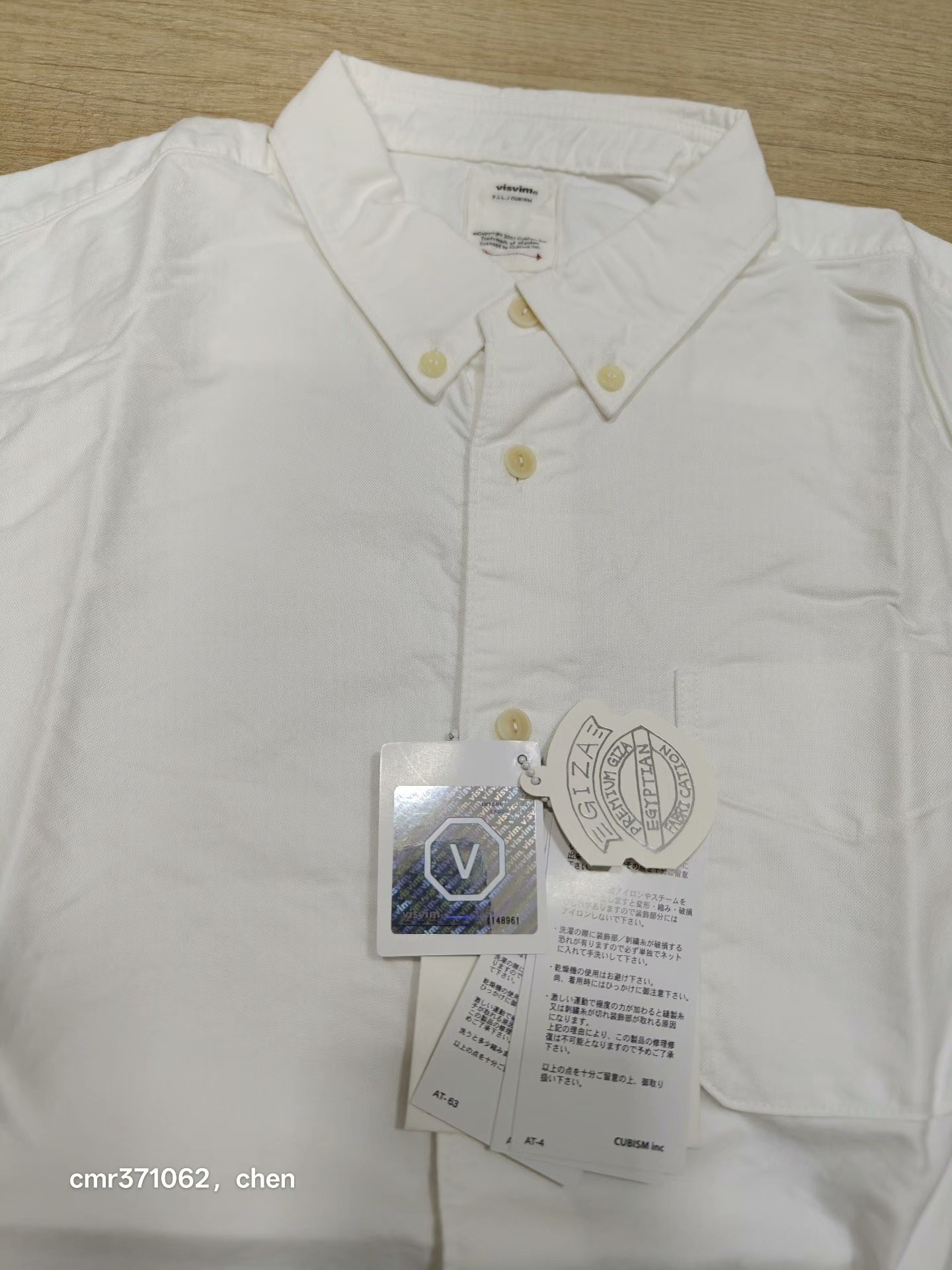 visvim 19AW Spot Albacore Lungta L/S — back