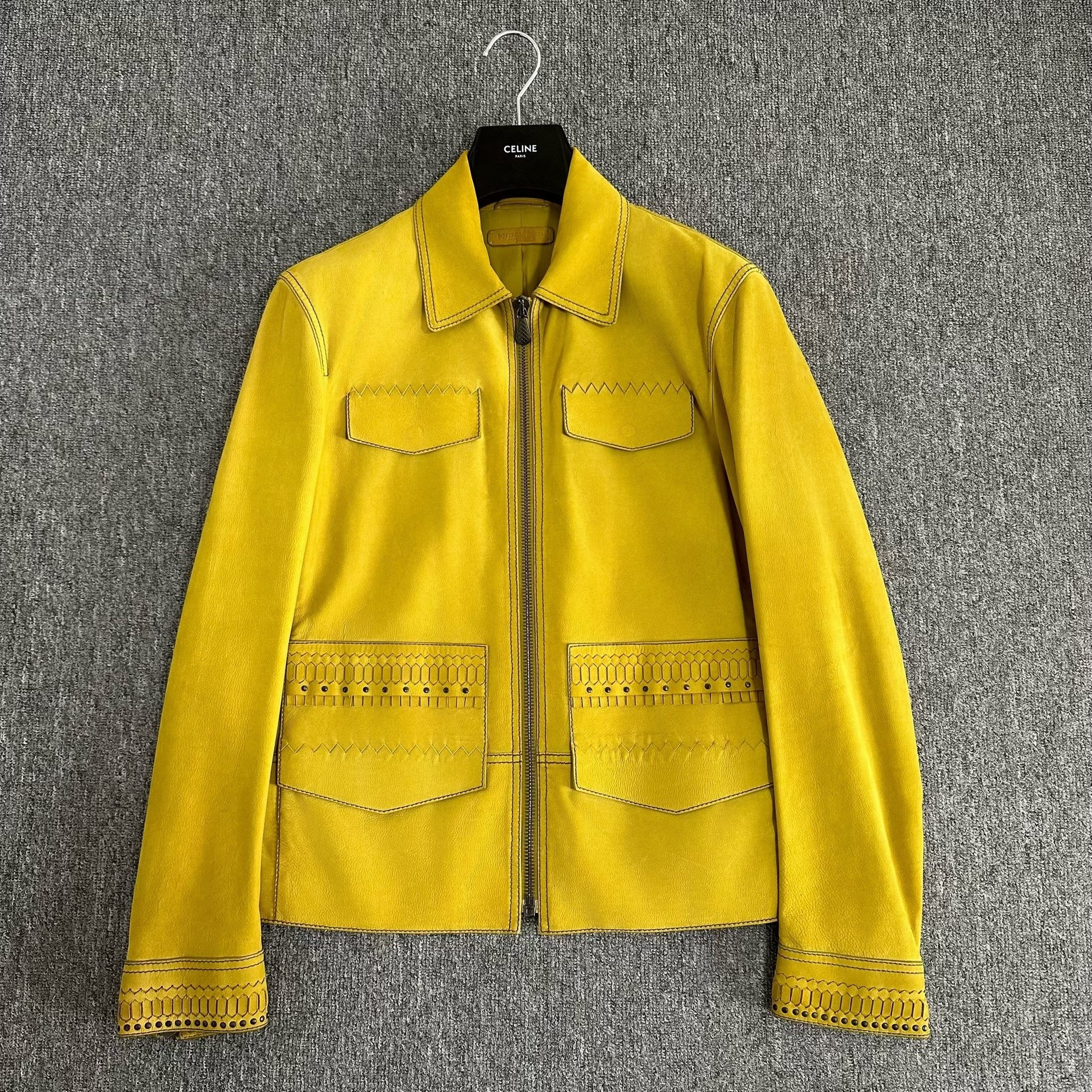 Bottega Veneta 2018 Suede Leather Jacket