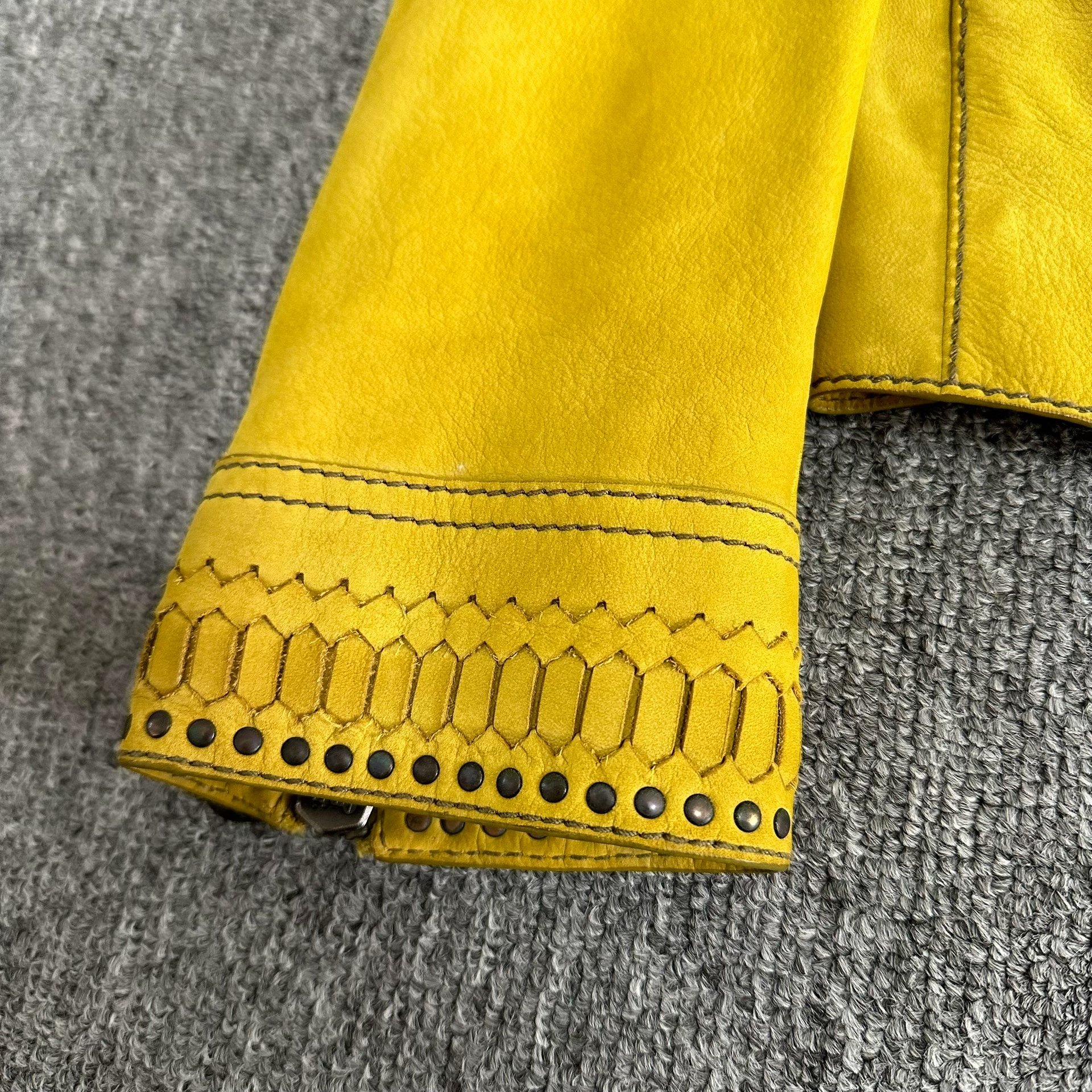 Bottega Veneta 2018 Suede Leather Jacket — back