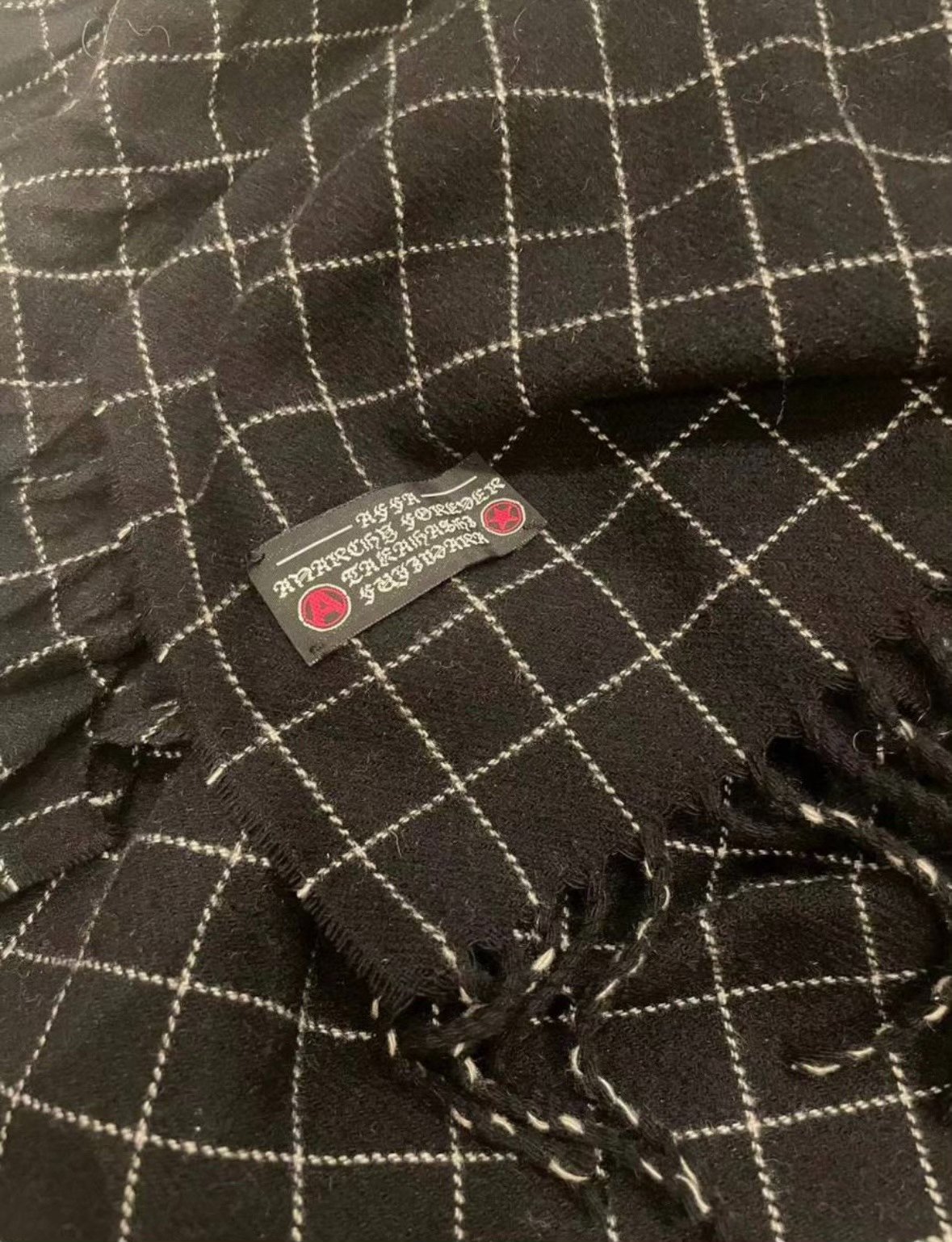 Undercover Fragment Hiroshi Fujiwara Scarf — front
