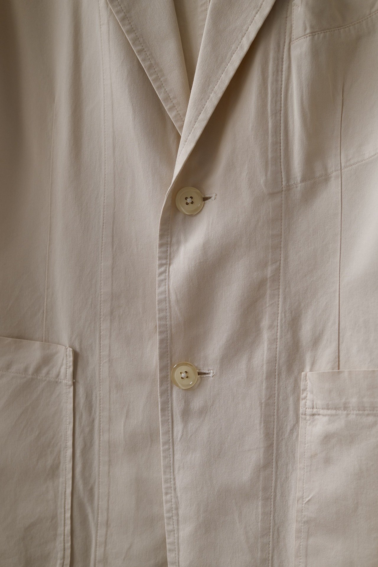 Yohji Yamamoto Y's Men's Doctor Jacket — detail