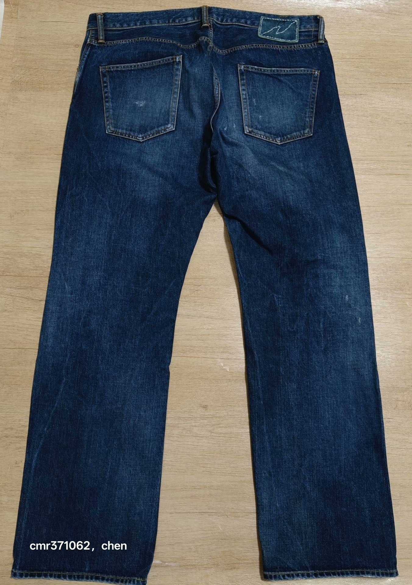 visvim 19AW Social Sculpture Dry Denim-3 — label