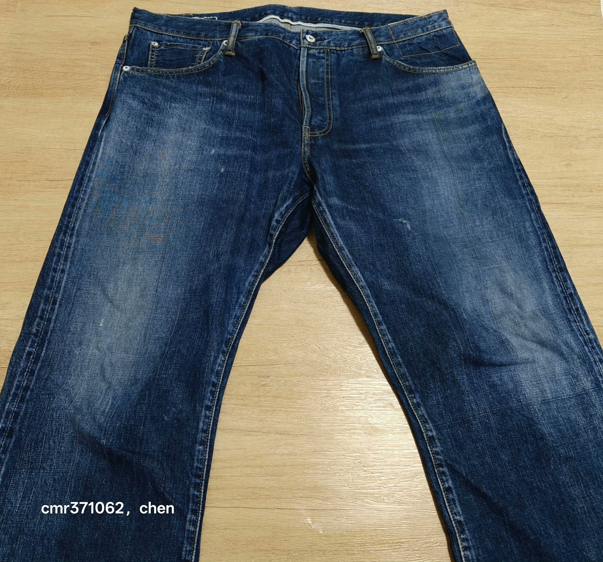 visvim 19AW Social Sculpture Dry Denim-3 — front