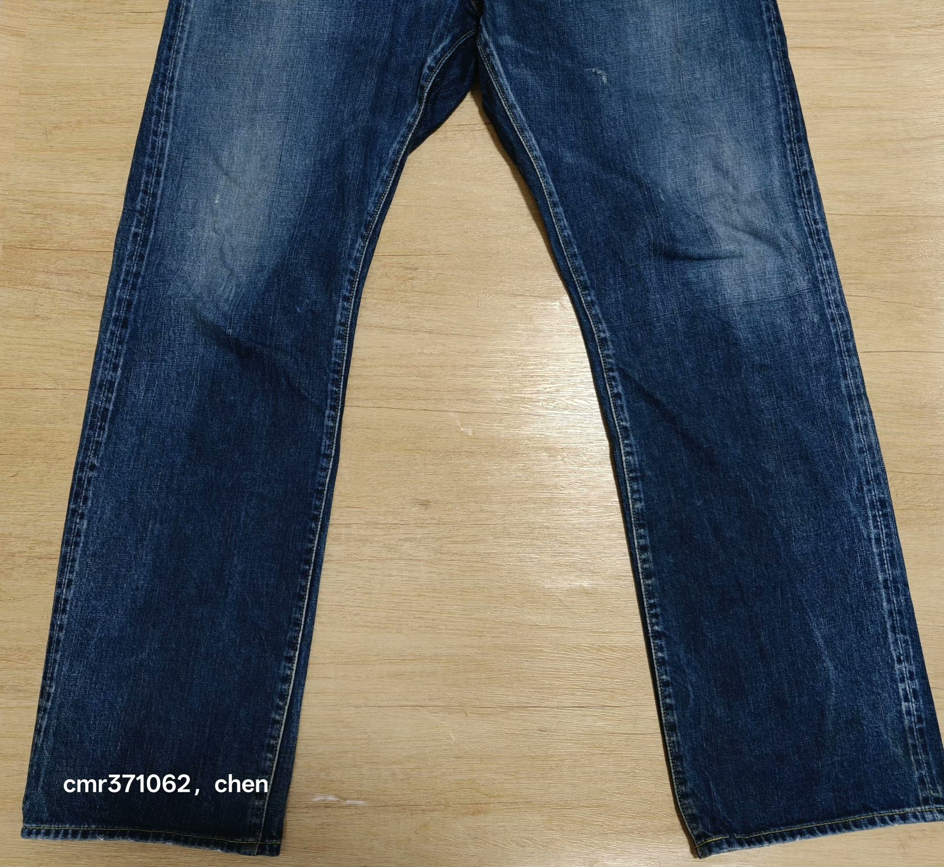 visvim 19AW Social Sculpture Dry Denim-3 — detail