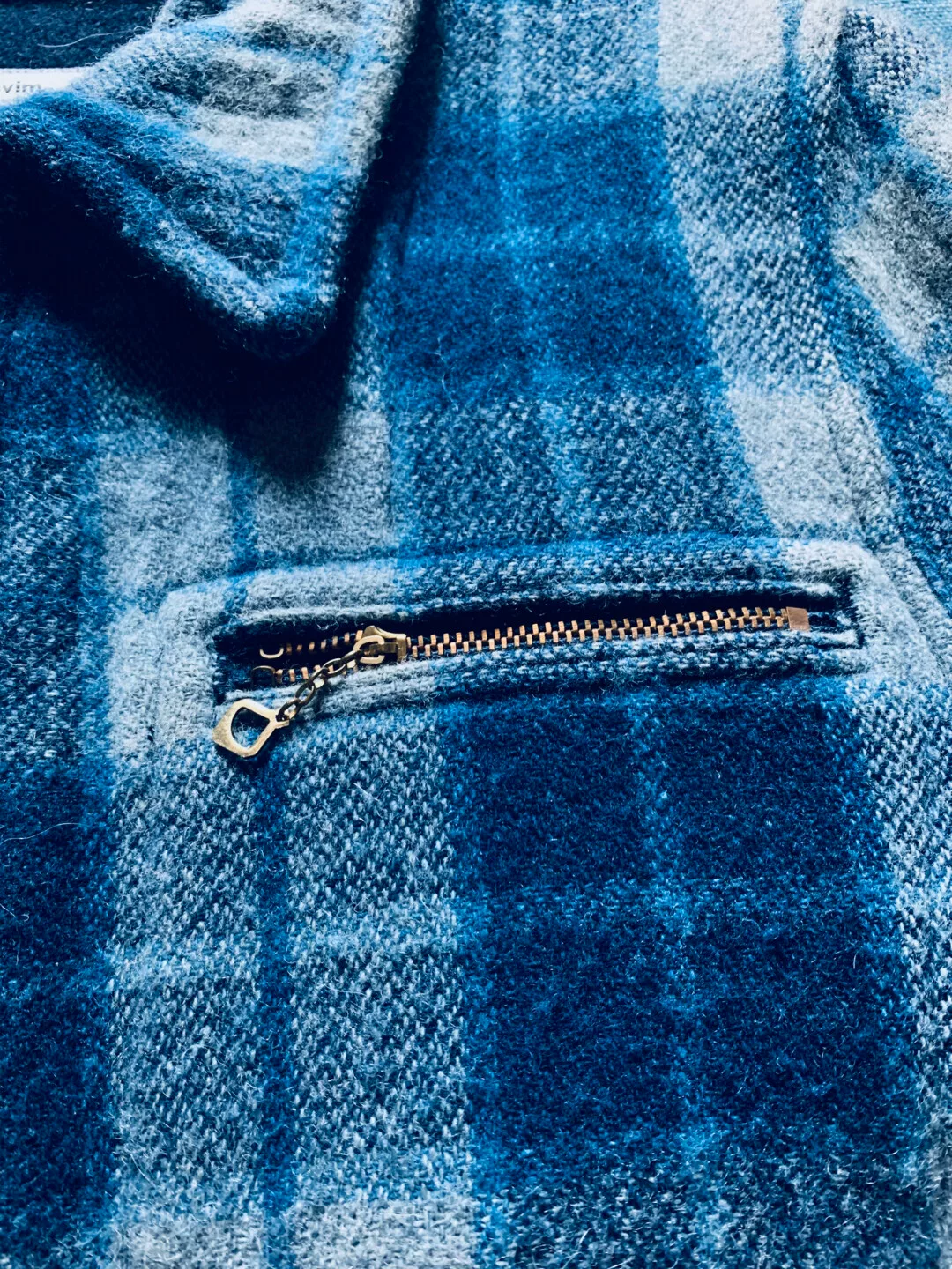 Visvim Black Hawk Check Blouson — back