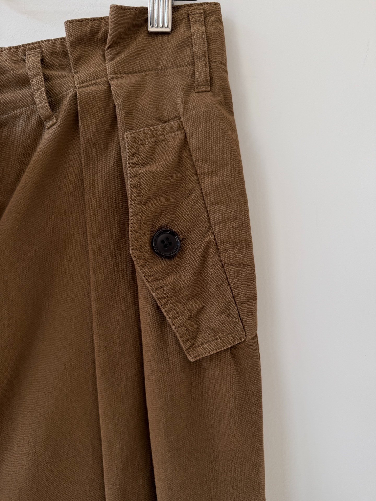 Dries Van Noten Pleated Cotton Trousers — front