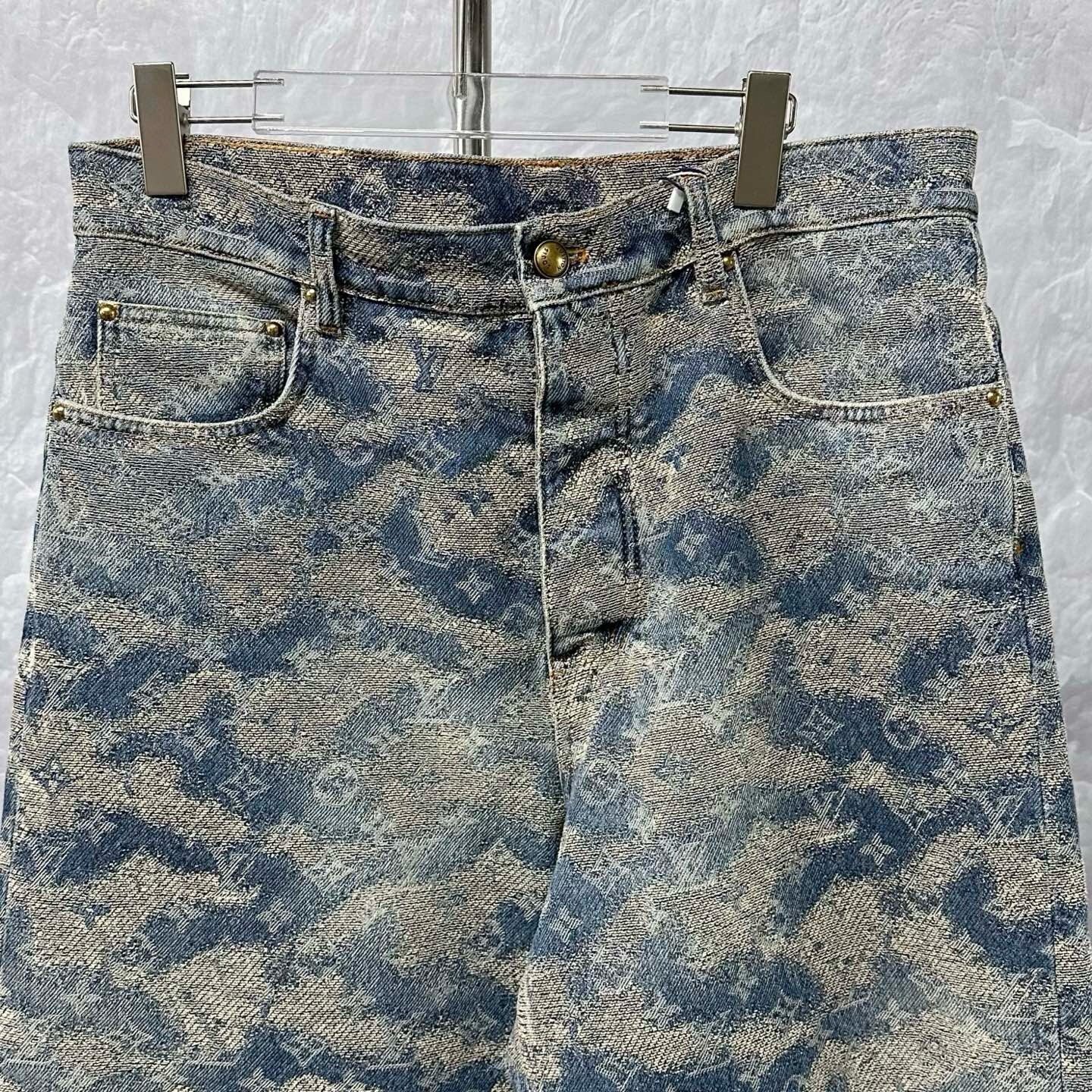 Louis Vuitton Monogram Skate Denim Pants — front