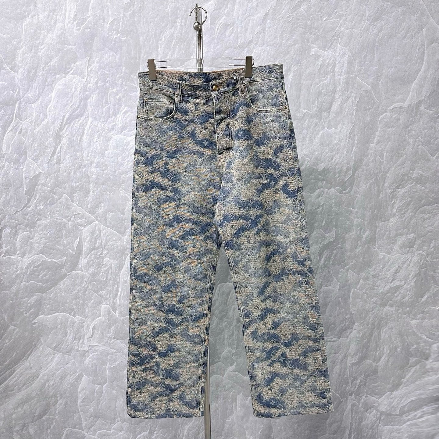 Louis Vuitton Monogram Skate Denim Pants