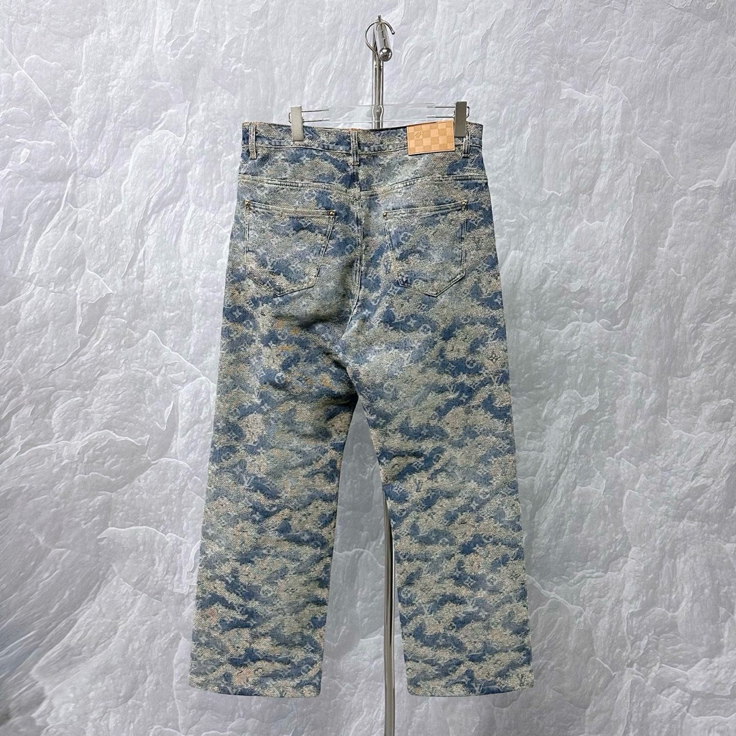 Louis Vuitton Monogram Skate Denim Pants — back