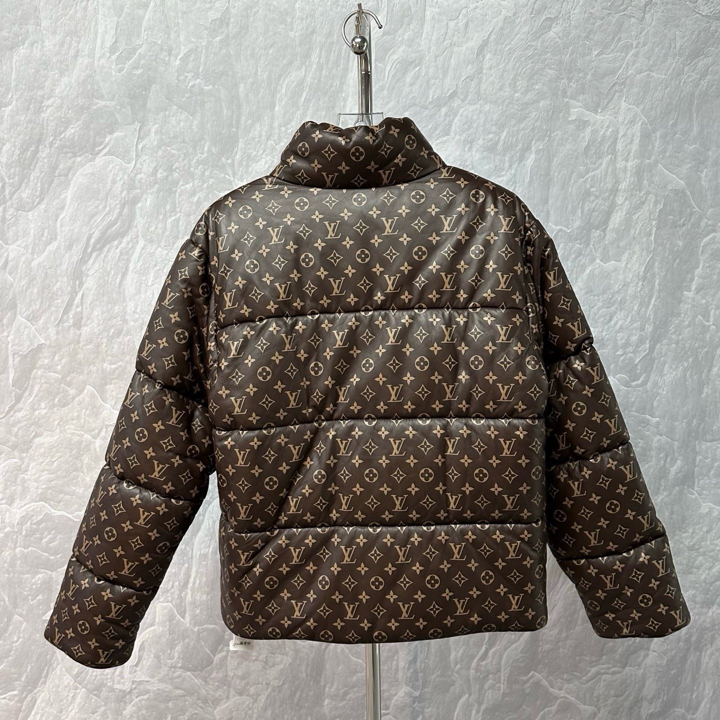 Louis Vuitton SS26 Monogram Puffer Jacket — back