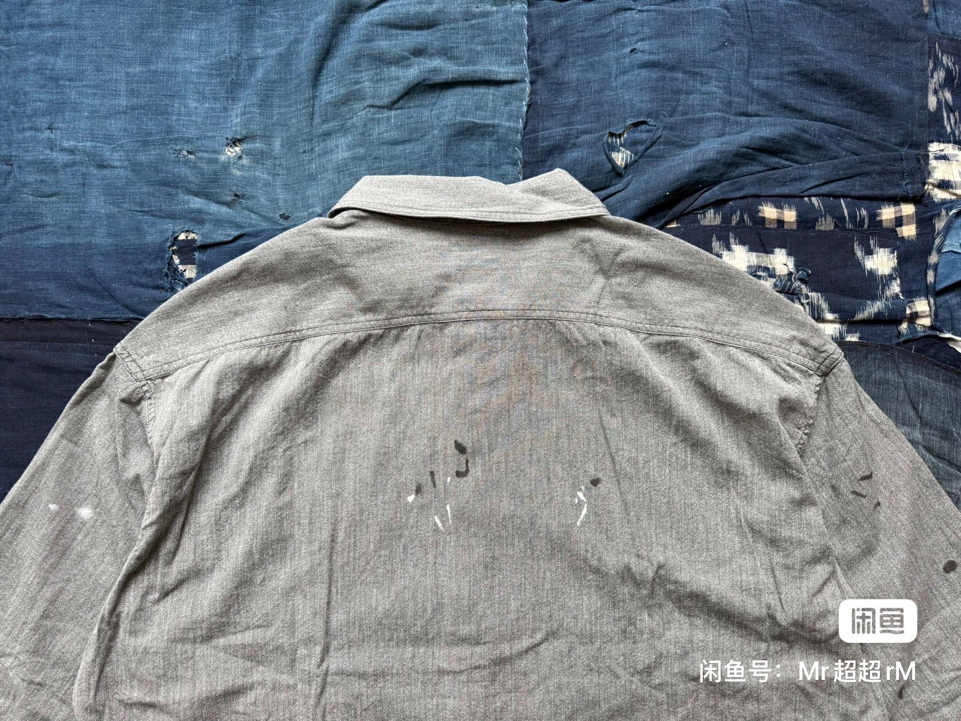 VISVIM 26SS 1910 P.O. Chambray LS Pullover Shirt — back
