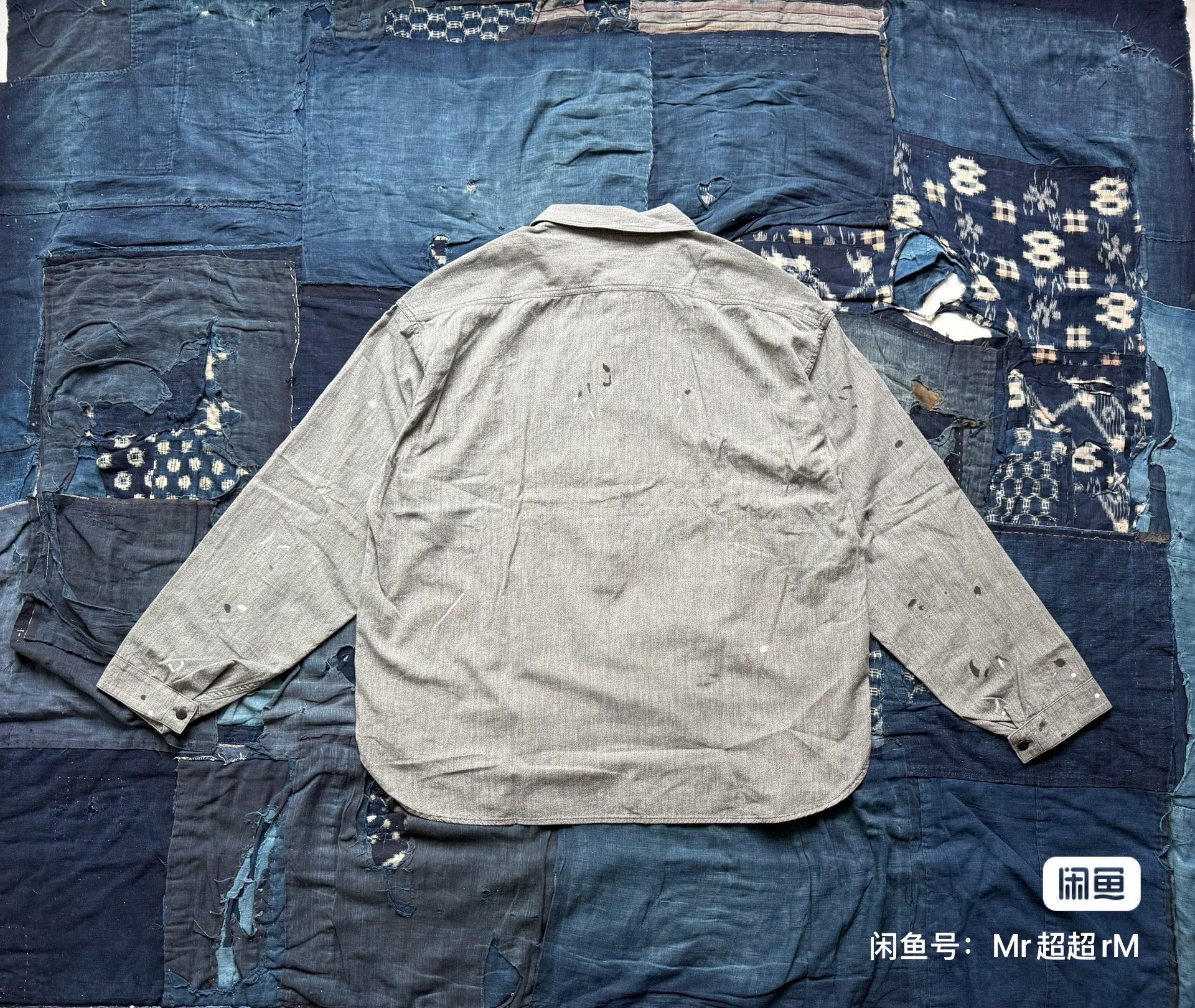 VISVIM 26SS 1910 P.O. Chambray LS Pullover Shirt — front