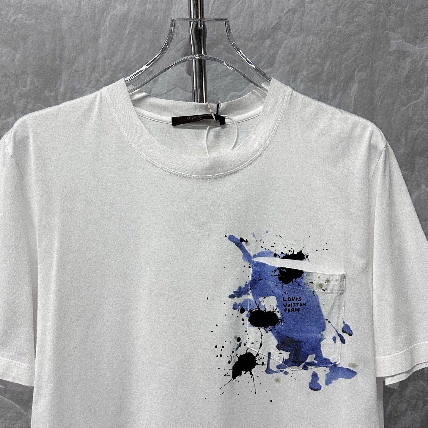 Louis Vuitton Ink Print Pocket T-Shirt — front