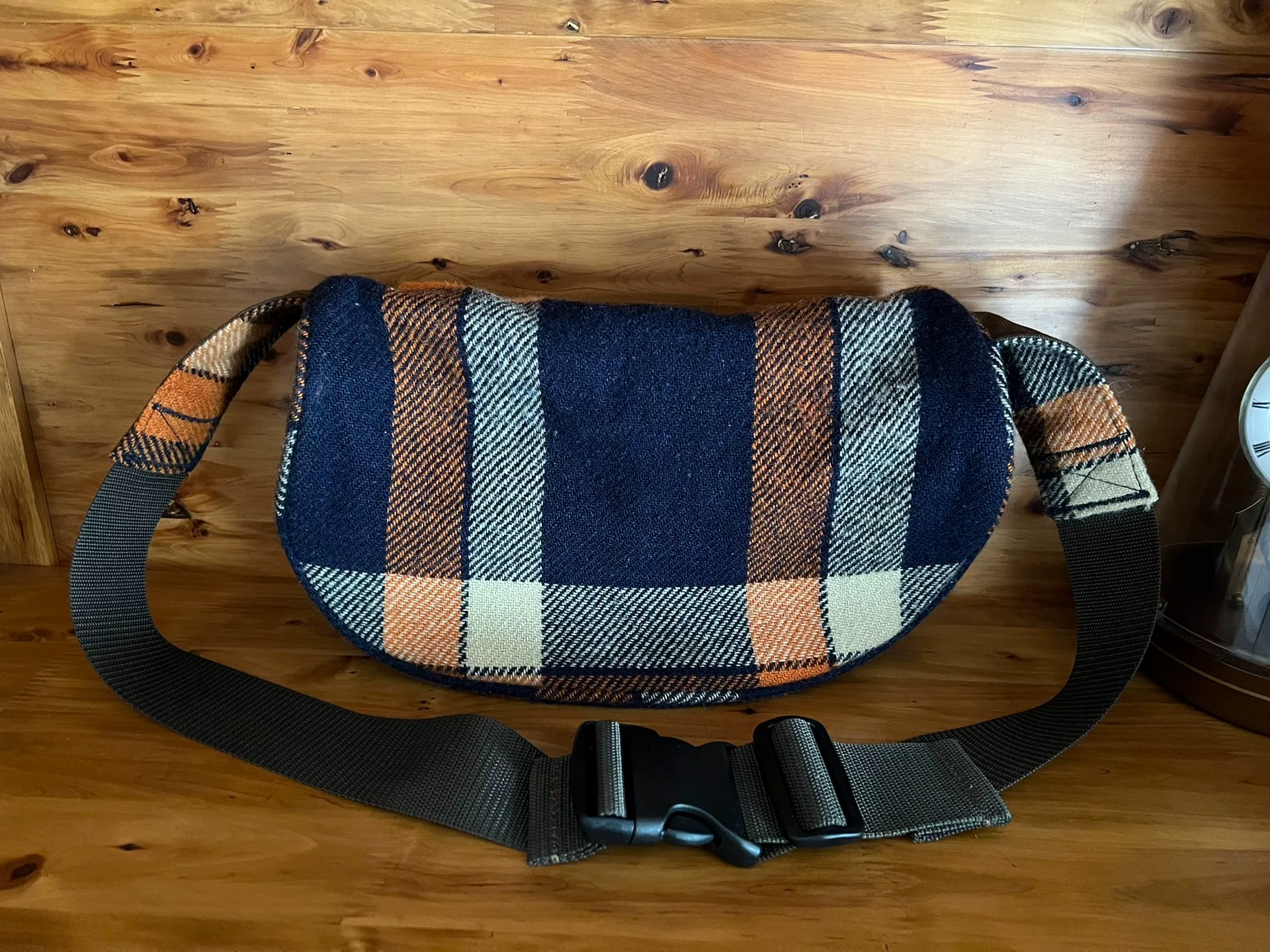 The North Face x Harris Tweed Plaid Bag