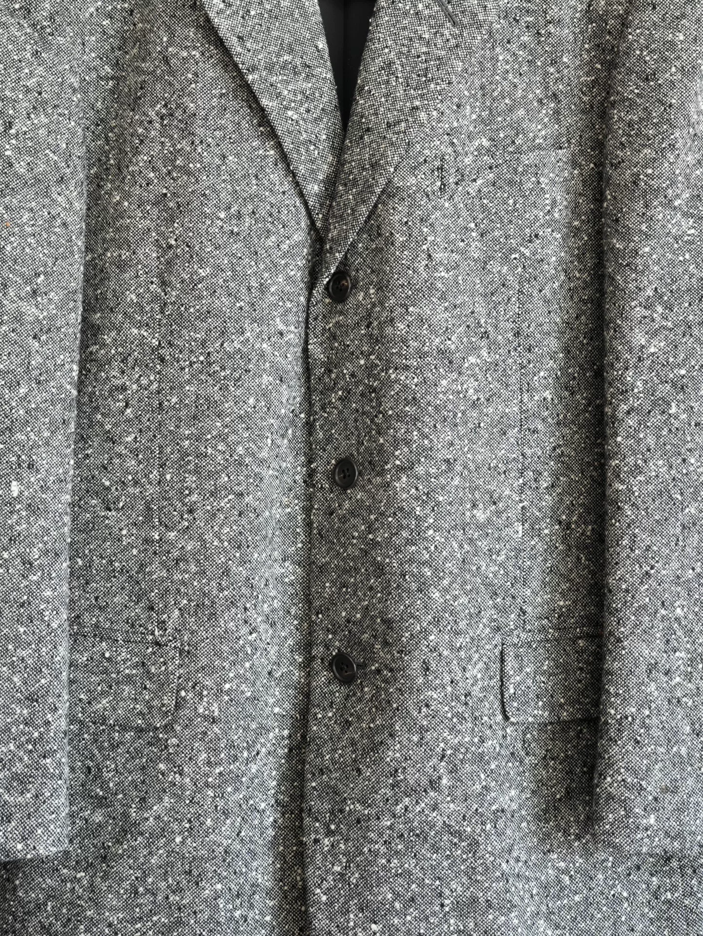 Yohji Yamamoto 10SS Textured Coat — detail
