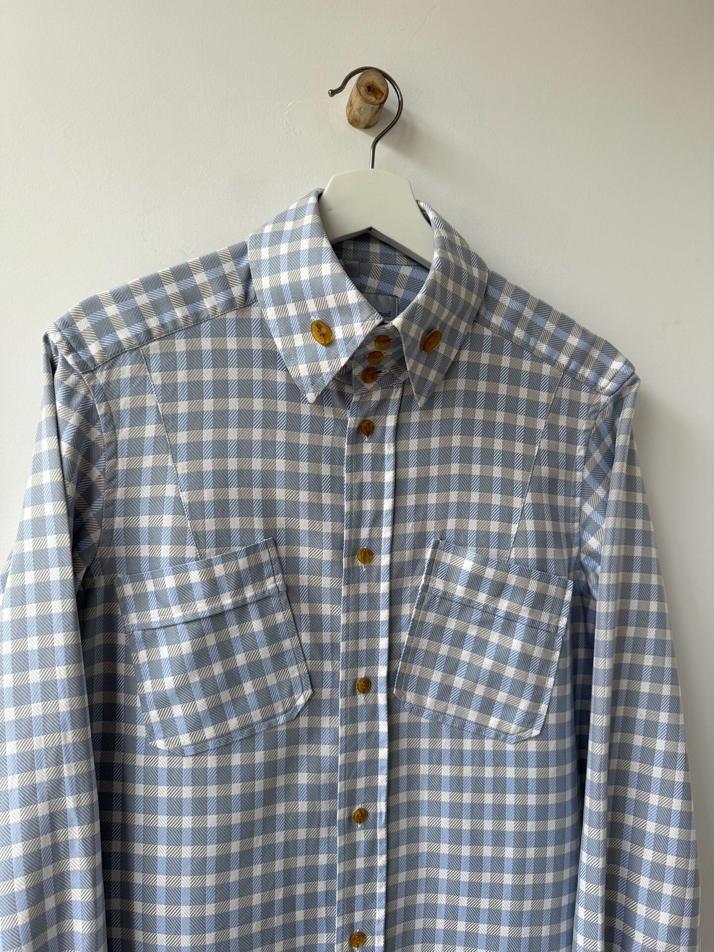 Vivienne Westwood Archive Check Shirt — detail