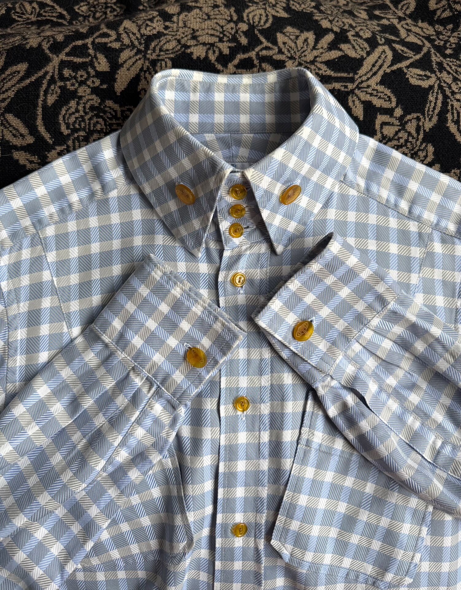 Vivienne Westwood Archive Check Shirt — label