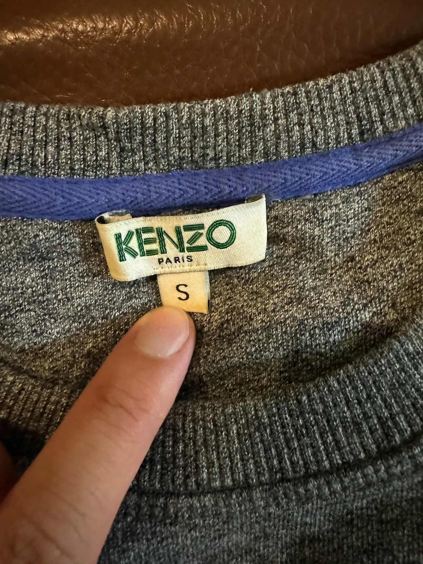 Kenzo Classic Tiger Head Sweatshirt — detail