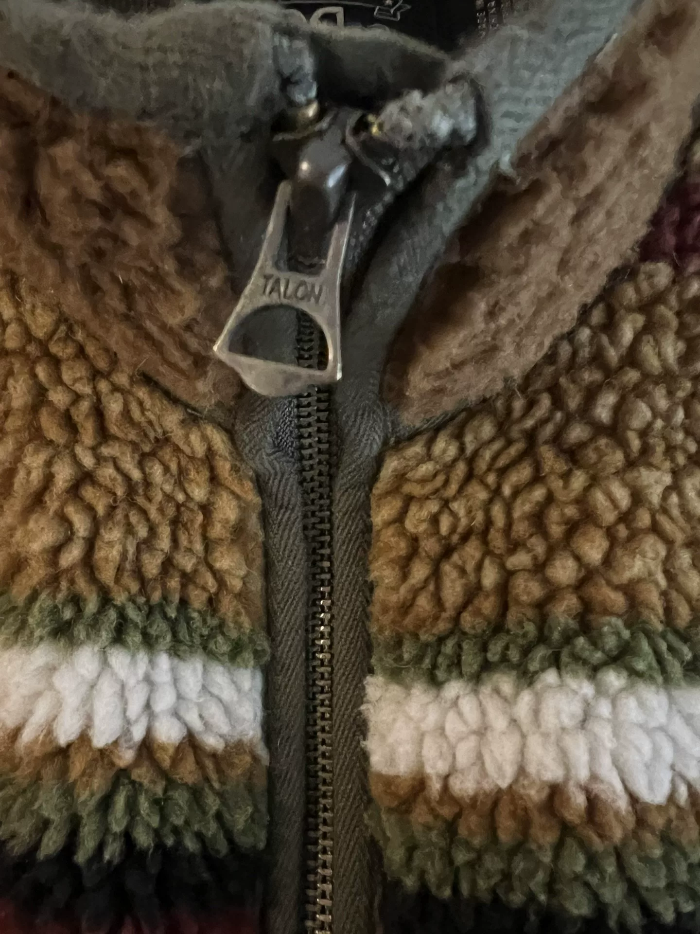 RRL Double RL Vintage Fleece Jacket — label