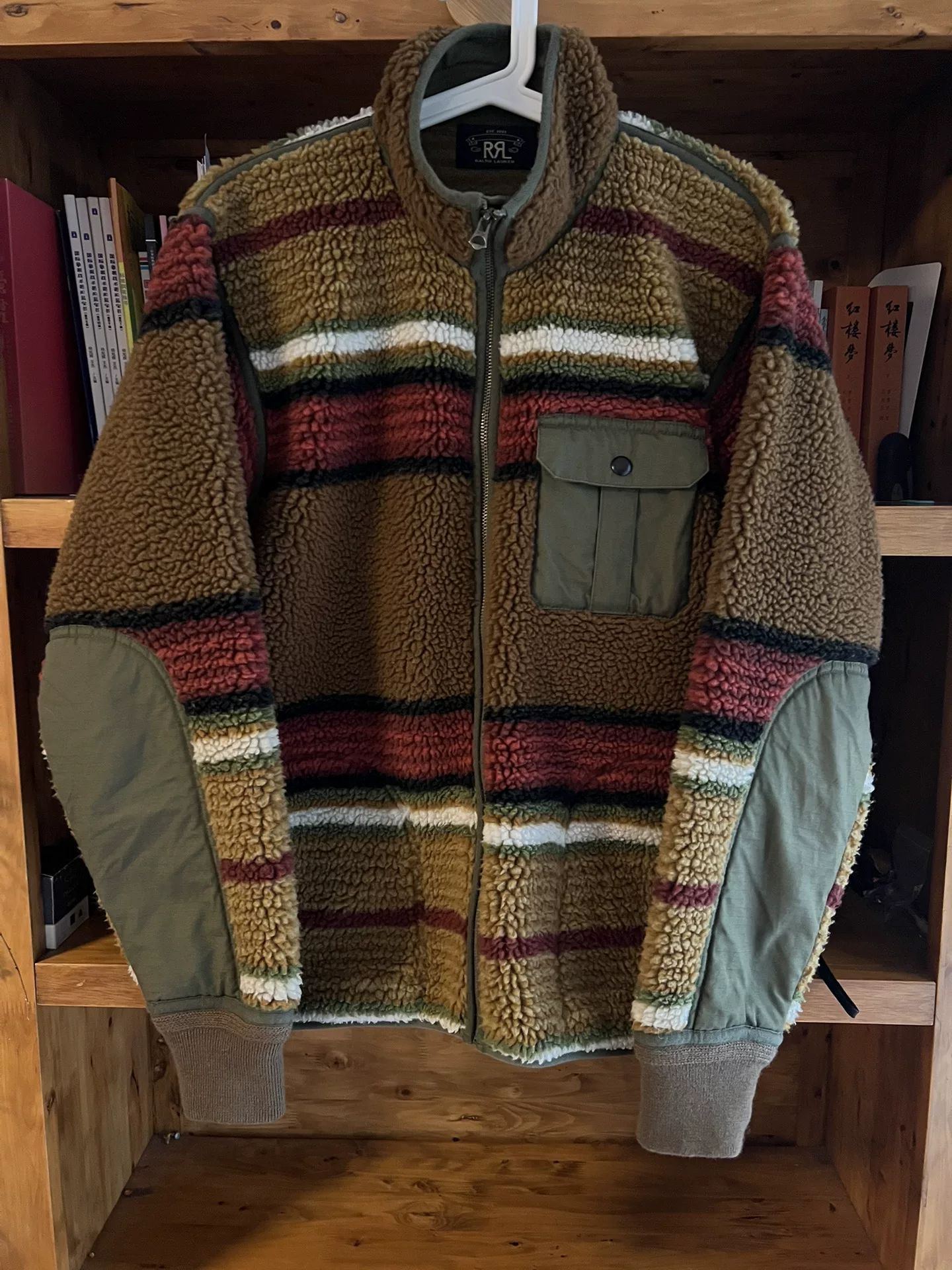 RRL Double RL Vintage Fleece Jacket