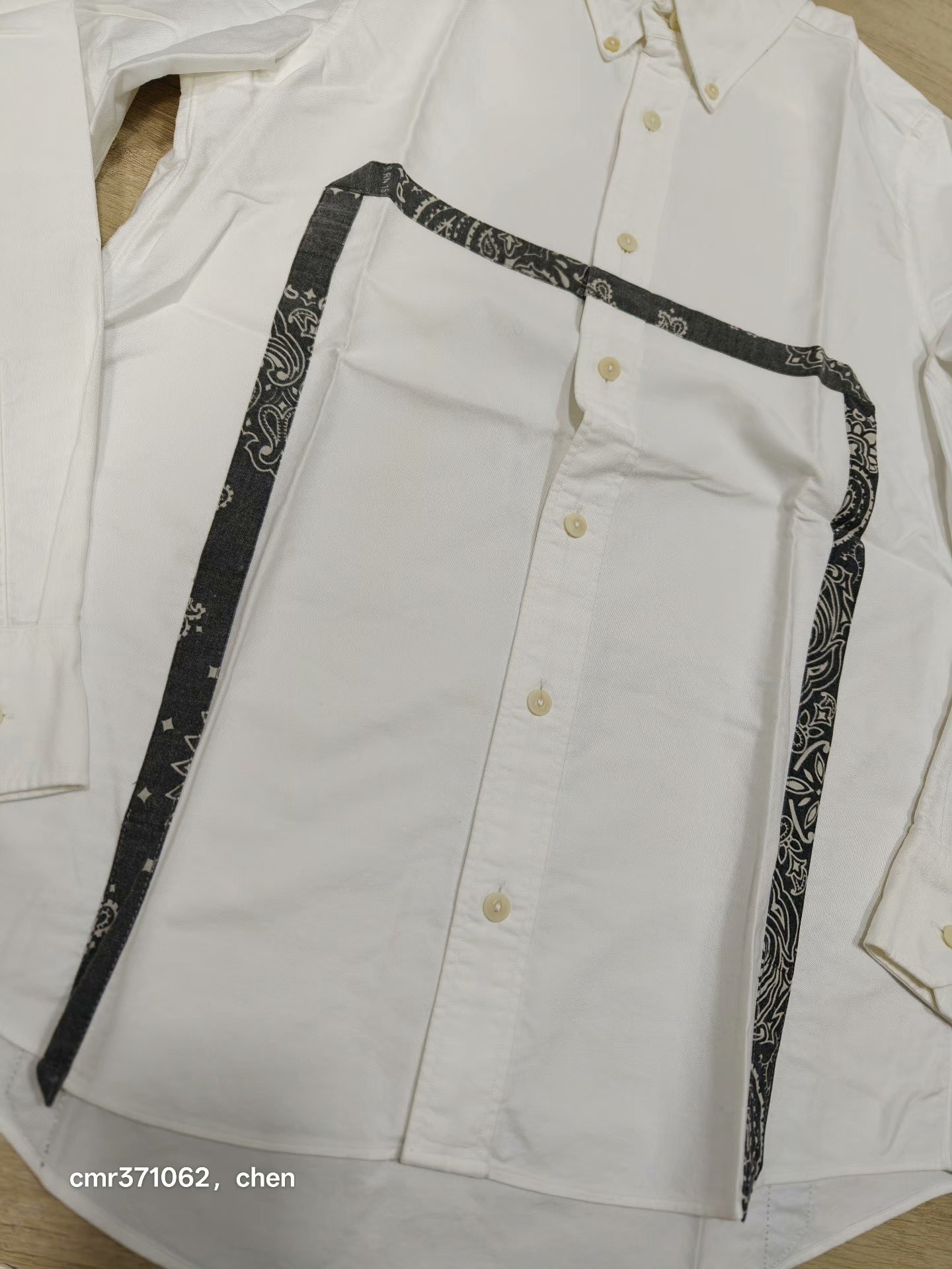 visvim 18ss V+V 5nation Paisley Shirt — label