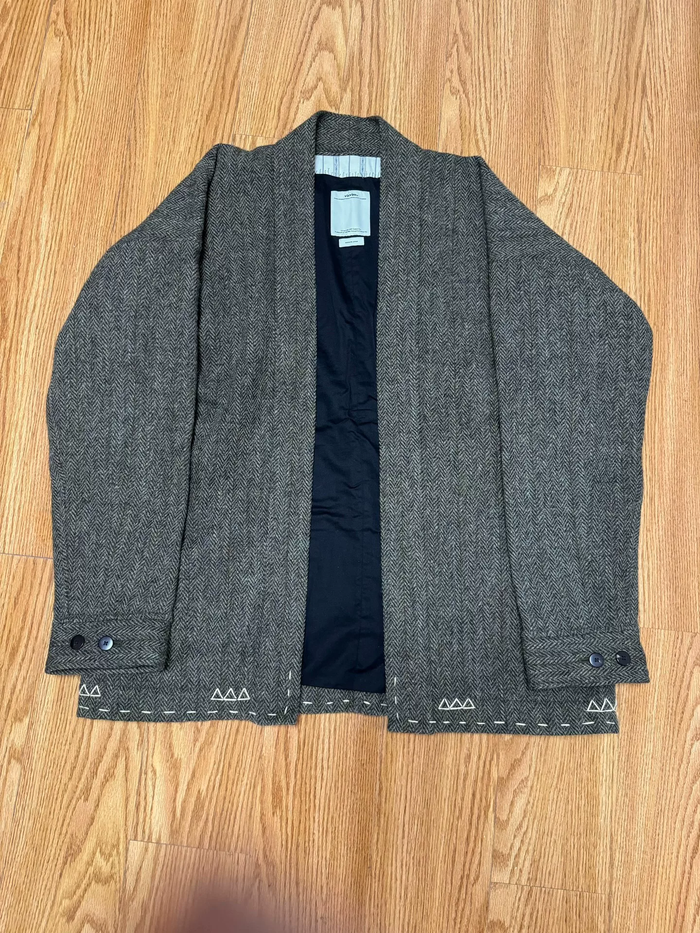 visvim 16AW Sanjuro JKT Harris Tweed